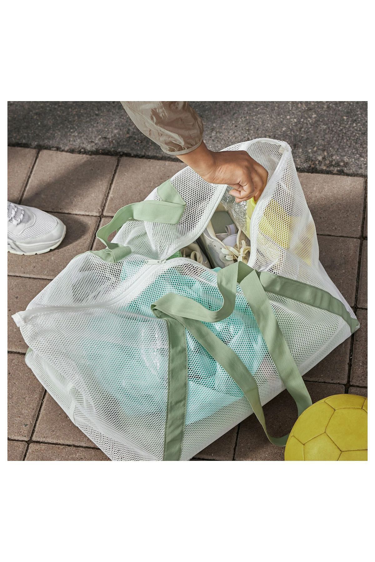 İkea Dajlien Çanta, Beyaz, 50X36x39 Cm/40 Lt