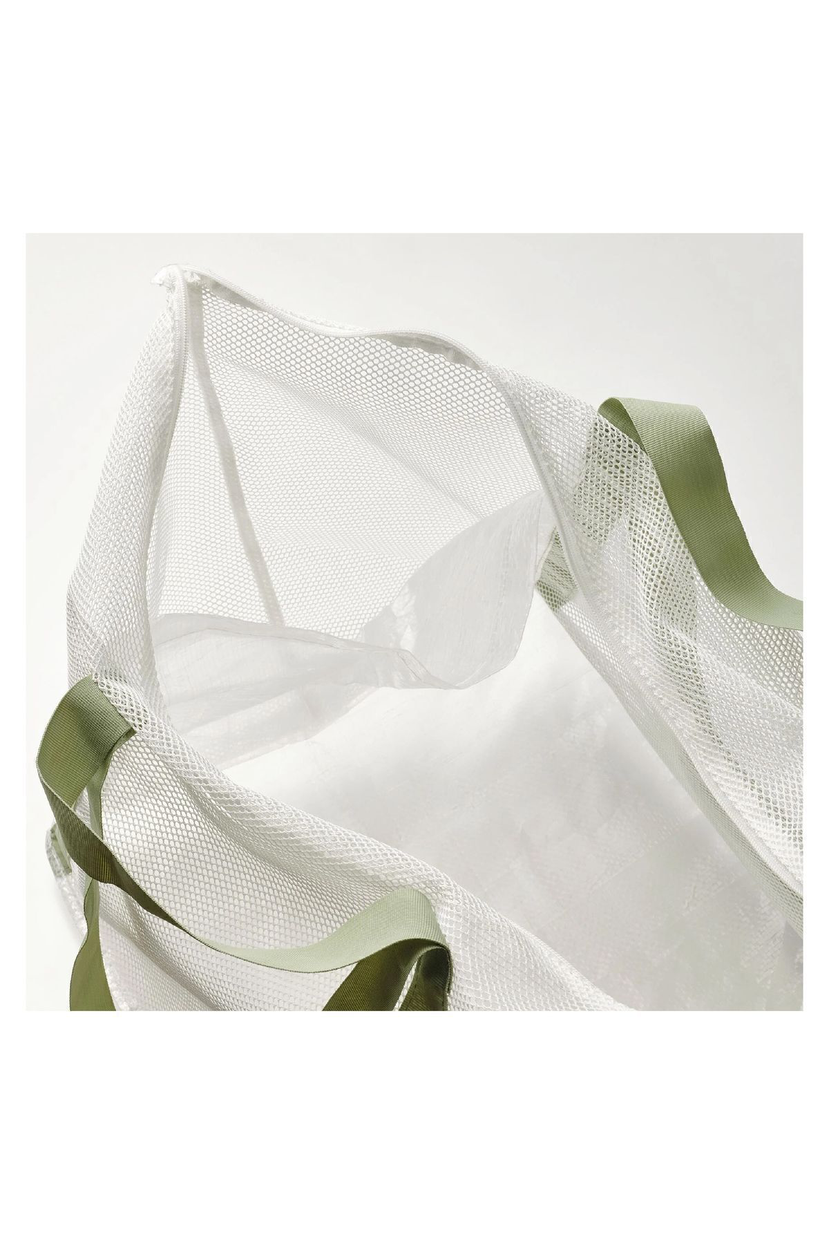 İkea Dajlien Çanta,  Beyaz, 50X36x39 Cm/40 Lt Plaj Spor Çantasi