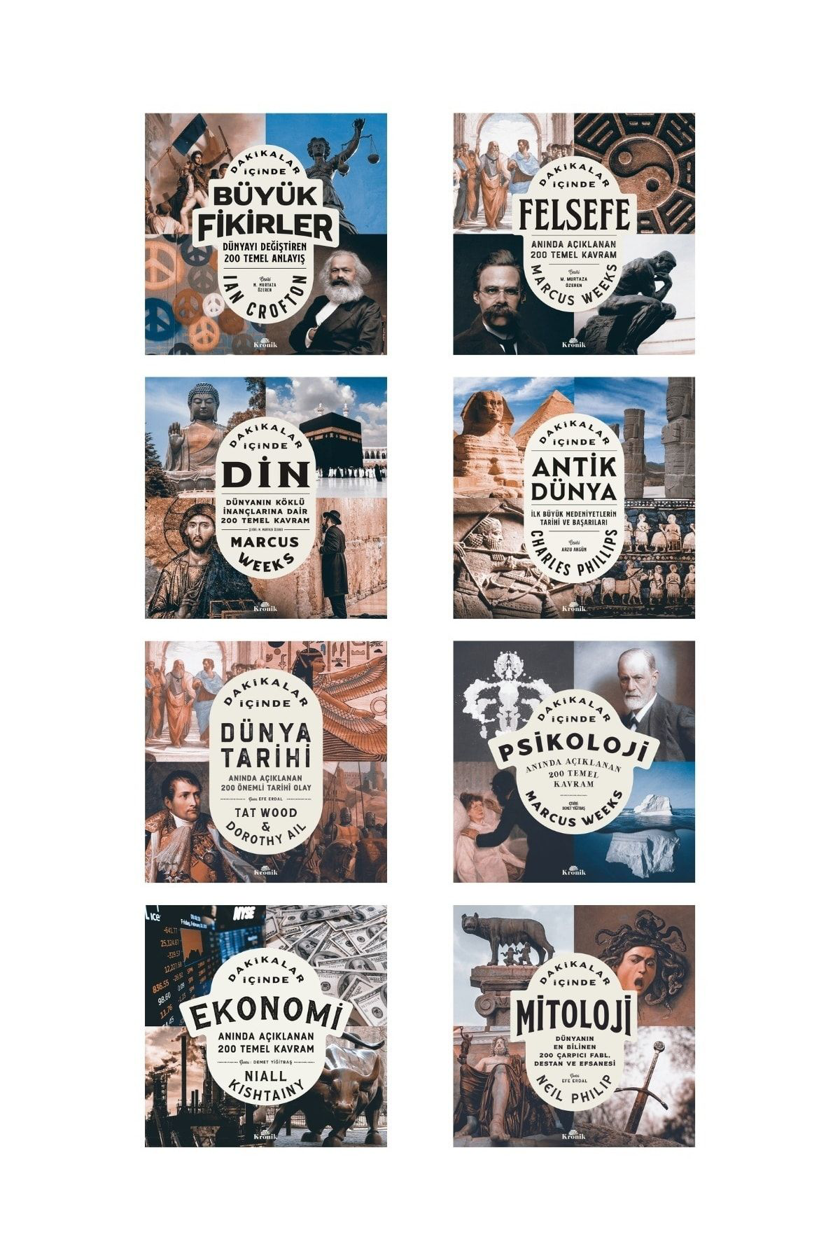 Kronik Kitap Dakikalar İçinde Serisi (8 Kitap)