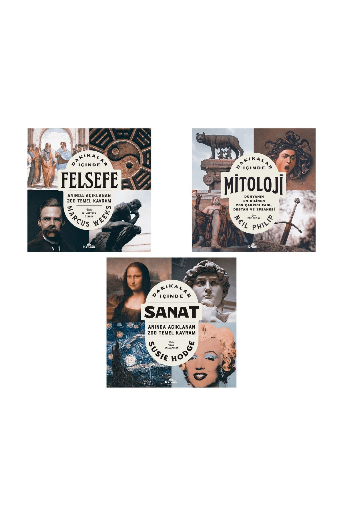 Kronik Kitap Dakikalar İçinde Sanat / Dakikalar İçinde Felsefe/ Dakikalar İçin