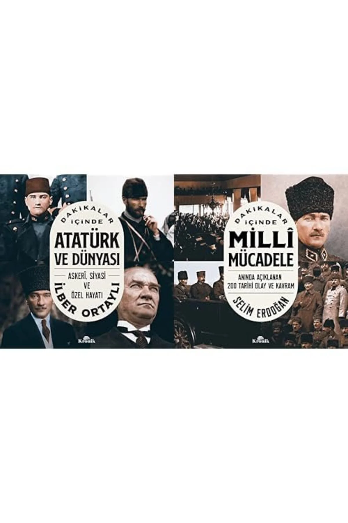 dakikalar icinde ataturk ve dunyasi +milli mucadele =(2kitap)