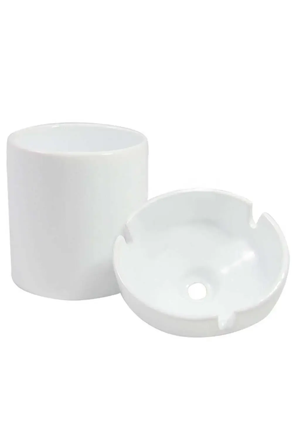 Daldaki Serçe Kuş Baskılı Seramik Küllük Kül Tablası-30258