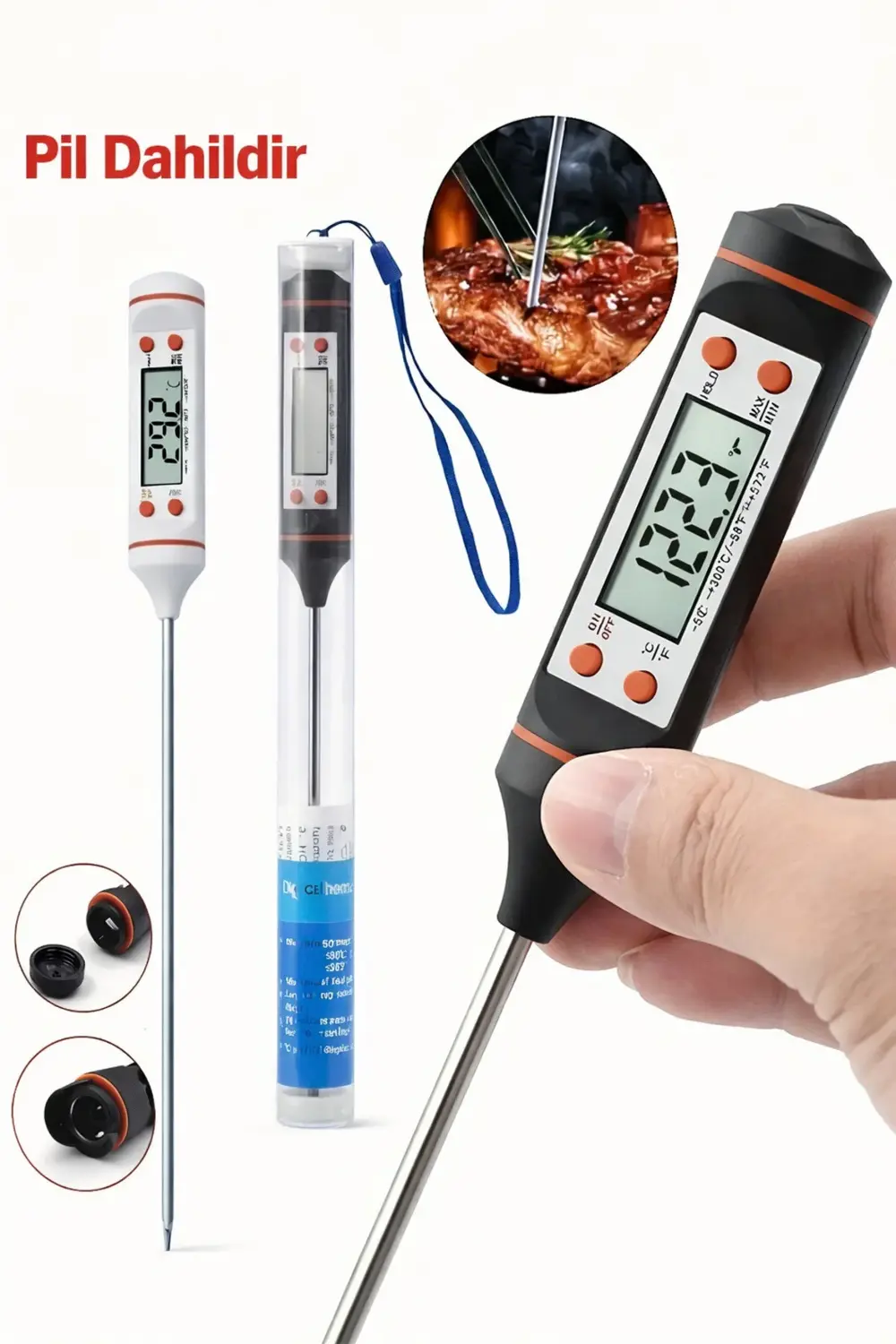 Daldırma Tipli Süt Mama Yoğurt Çorba Mayalama Dijital Mutfak Gıda