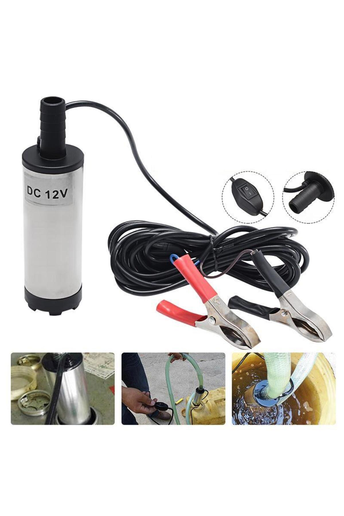 DALGIÇ POMPASI 12 VOLT SU MAZOT SÜT İÇİN KULLANILABİLİR