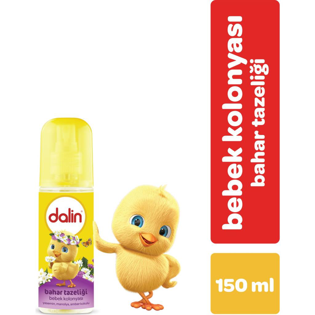 Just Cheap Store Dalin Sprey Bebek Kolonyasi Bahar Tazeliği 150 Ml