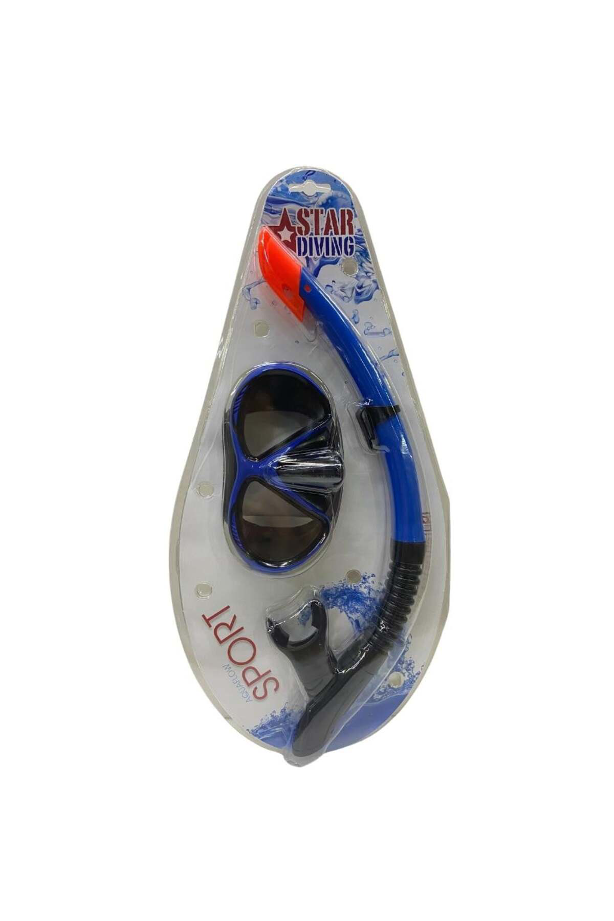 Cekave Dalış Maskesi Ve Snorkel Yetişkin - 51711-Mavi