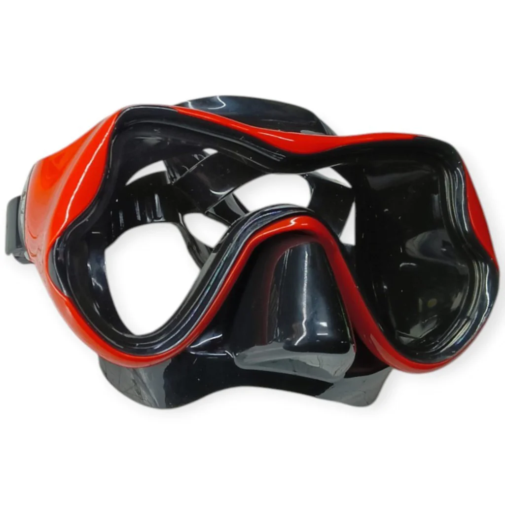 Dalış Maskesi ve Snorkel Yetişkin - 51714-KIRMIZI - 1 ADET