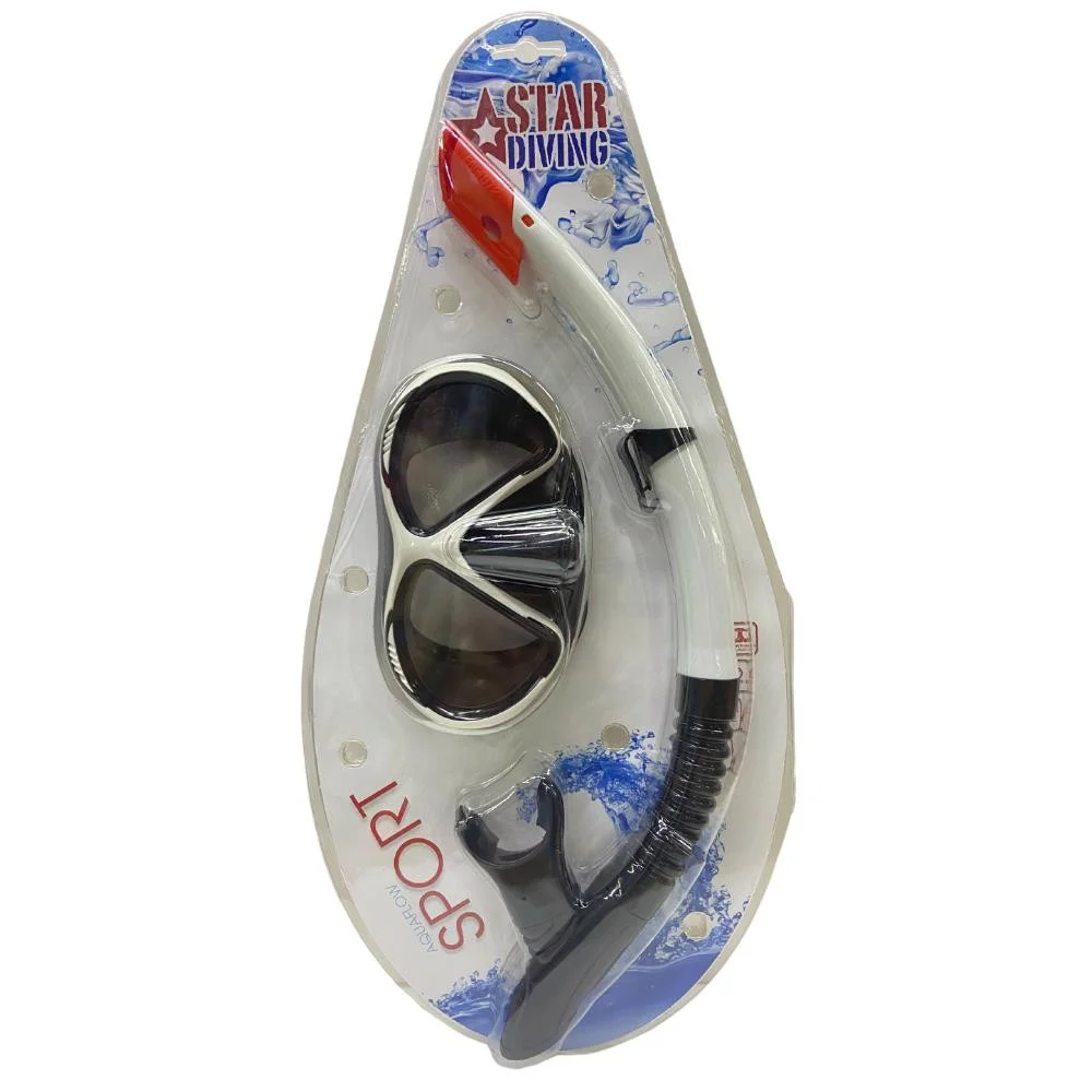Dalış Maskesi ve Snorkel Yetişkin - 51711-BEYAZ - 1 ADET