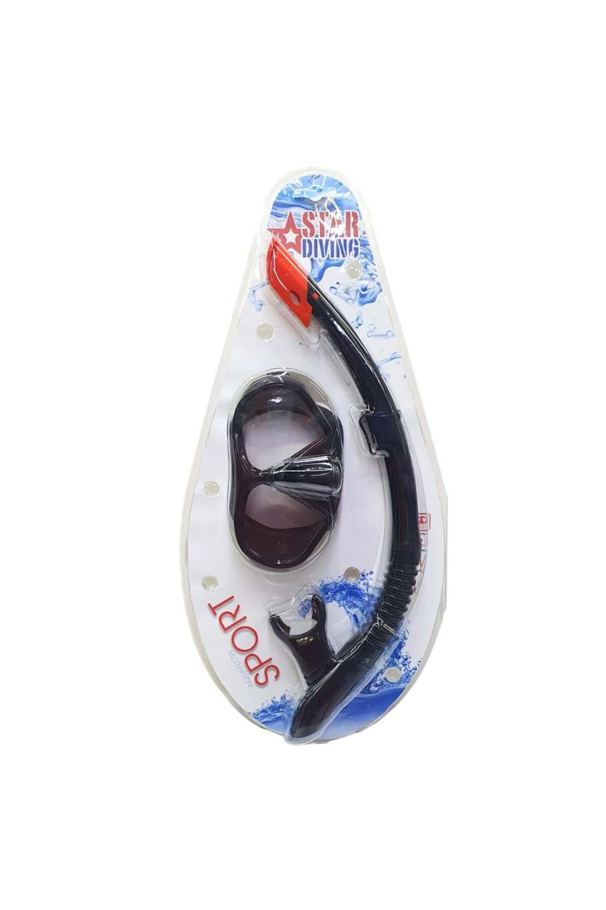 Nlb Ticaret Dalış Maskesi Ve Snorkel Yetişkin - 51713-Siyah