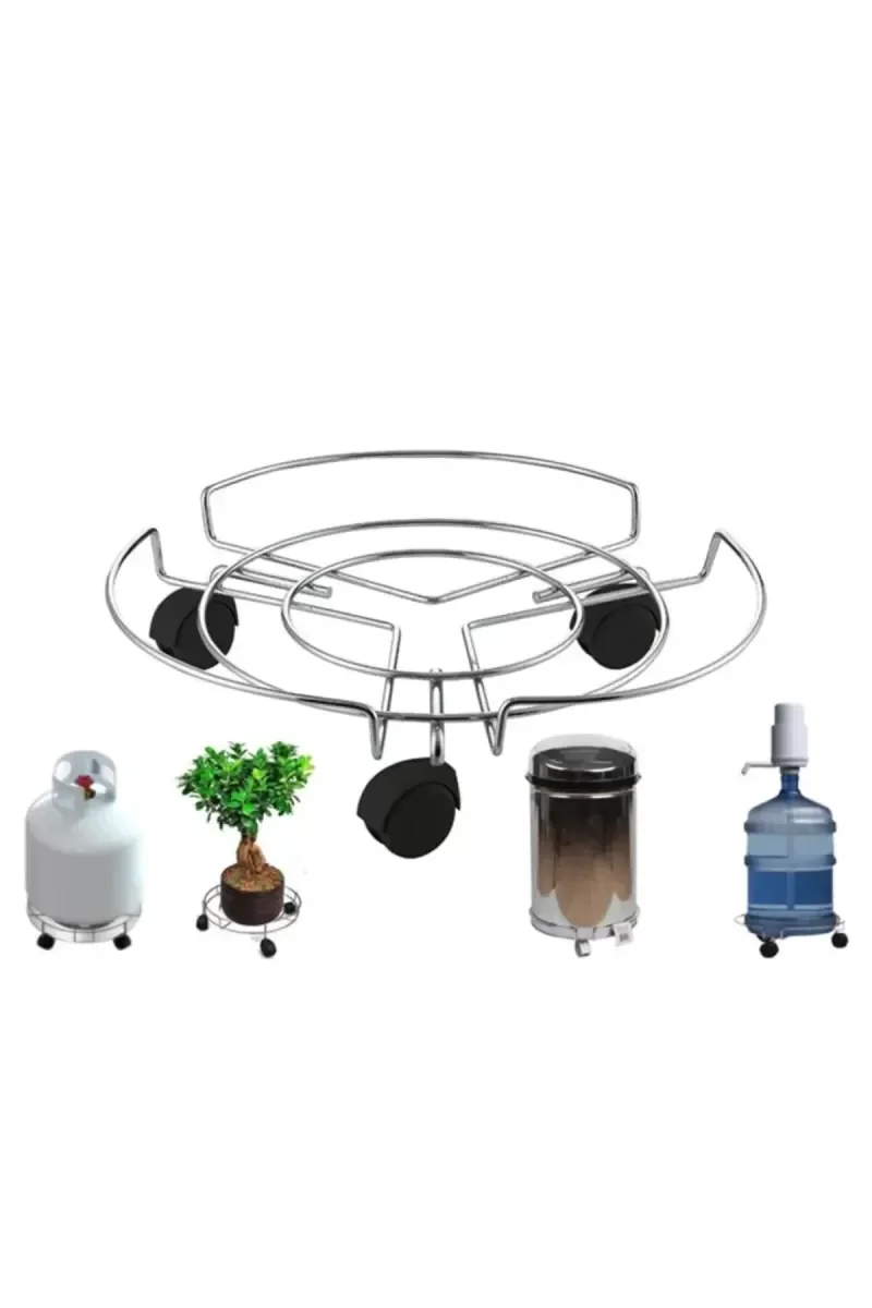 Damacana Altlığı Taşıyıcı Tüp Saksı Damacana Altlığı Tekerlekli T