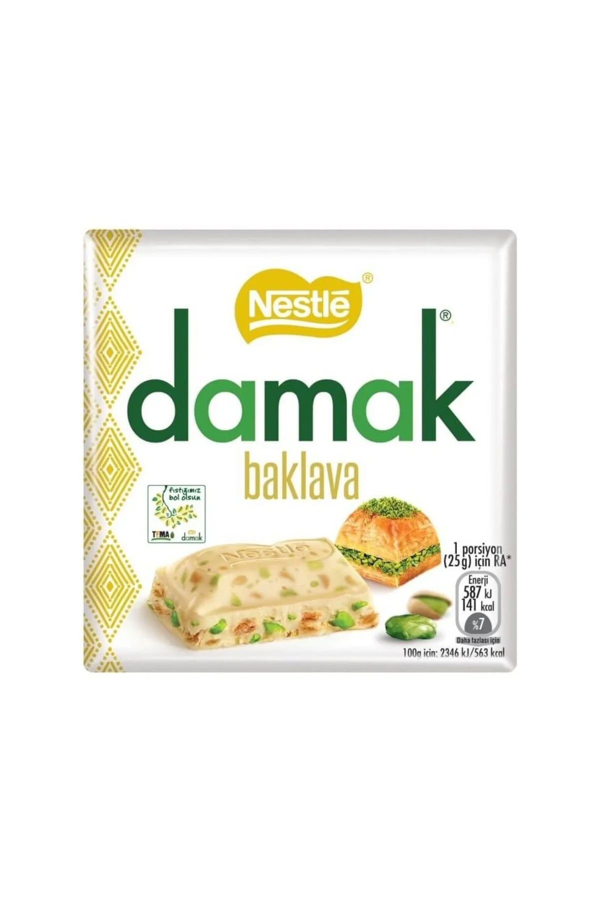 Damak Baklavalı 60gr X 6 Lı