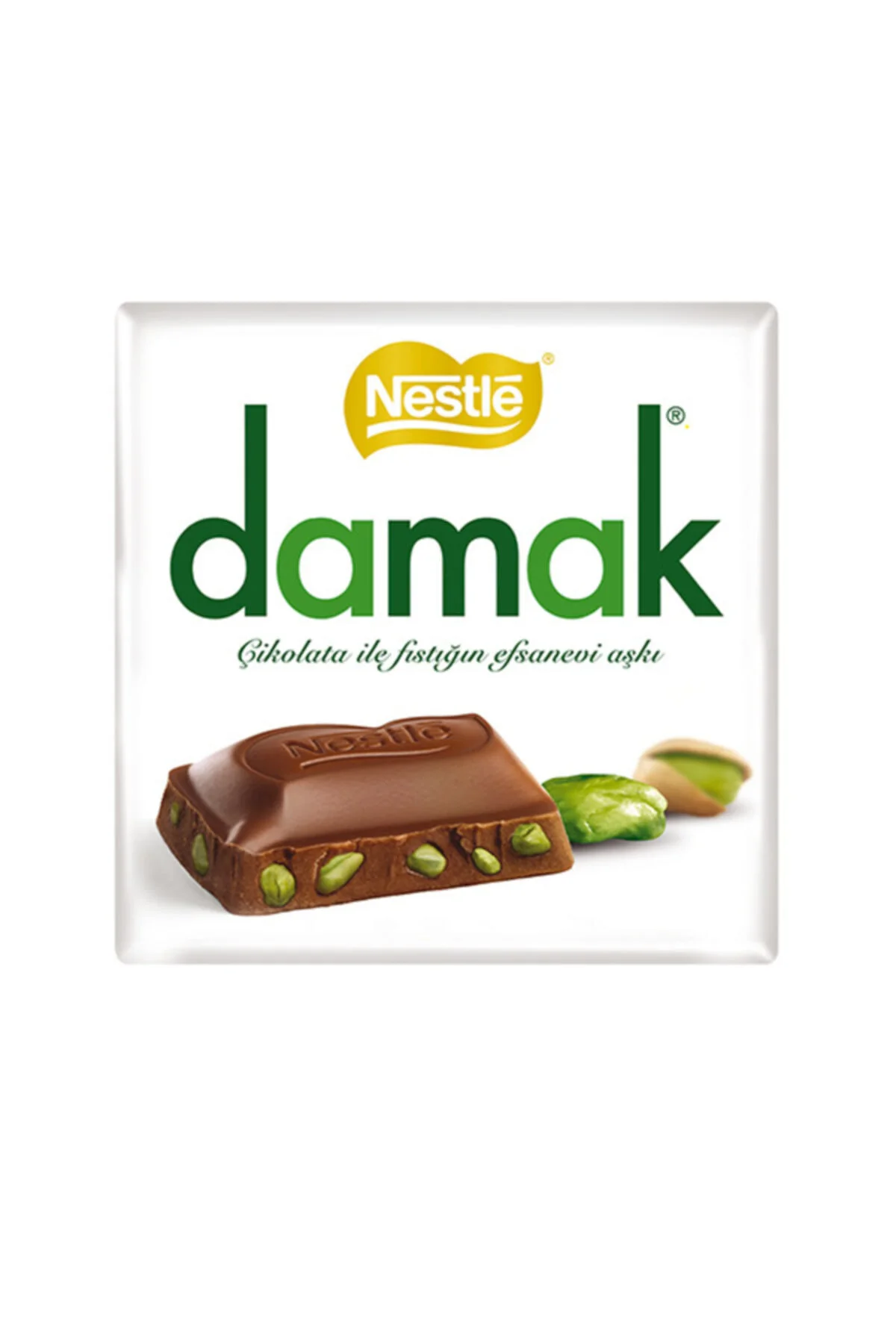 Damak Kare Çikolata 60 gr 2 Adet