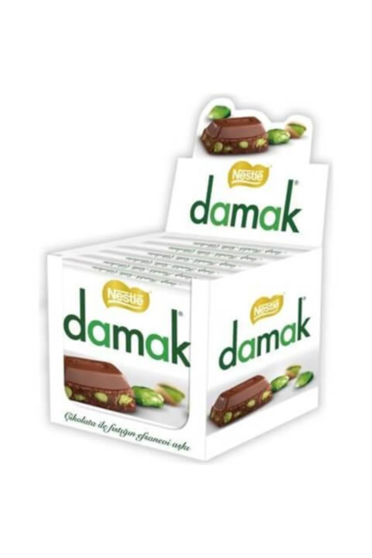 Damak Kare Çikolata 6 Lı Paket 60 gr