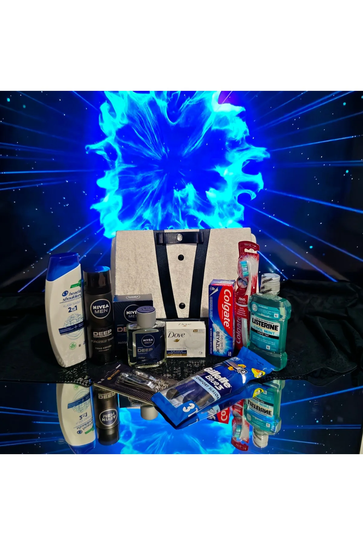 DAMAT SANDIĞI Nişan , Düğün Çeyiz Bohçası – Şık Erkek Bakım & Tır