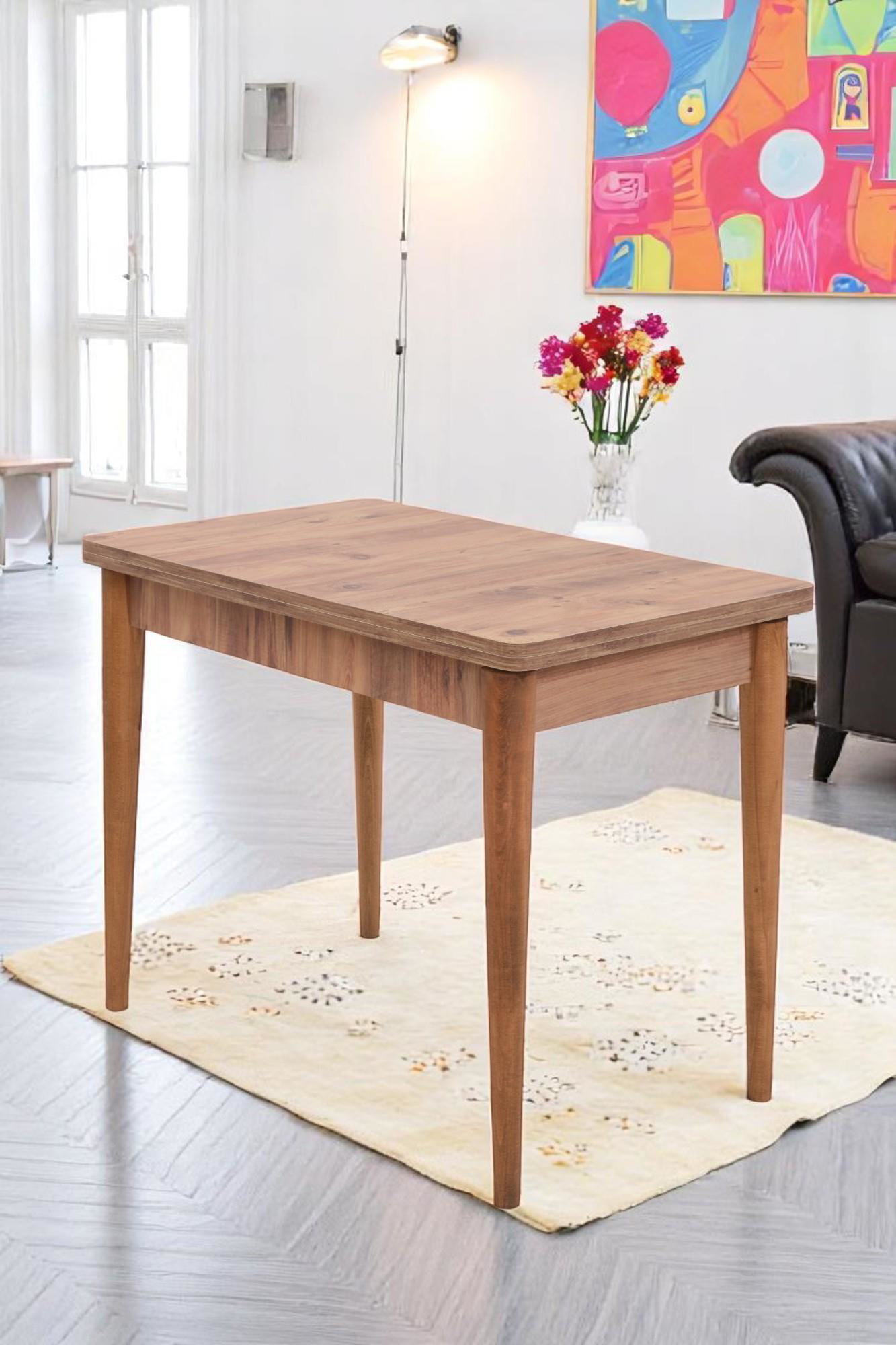 Erezogullari Mobilya Damla Hilal Mdf Mutfak Masa Sandalye Takimi 60X100cm