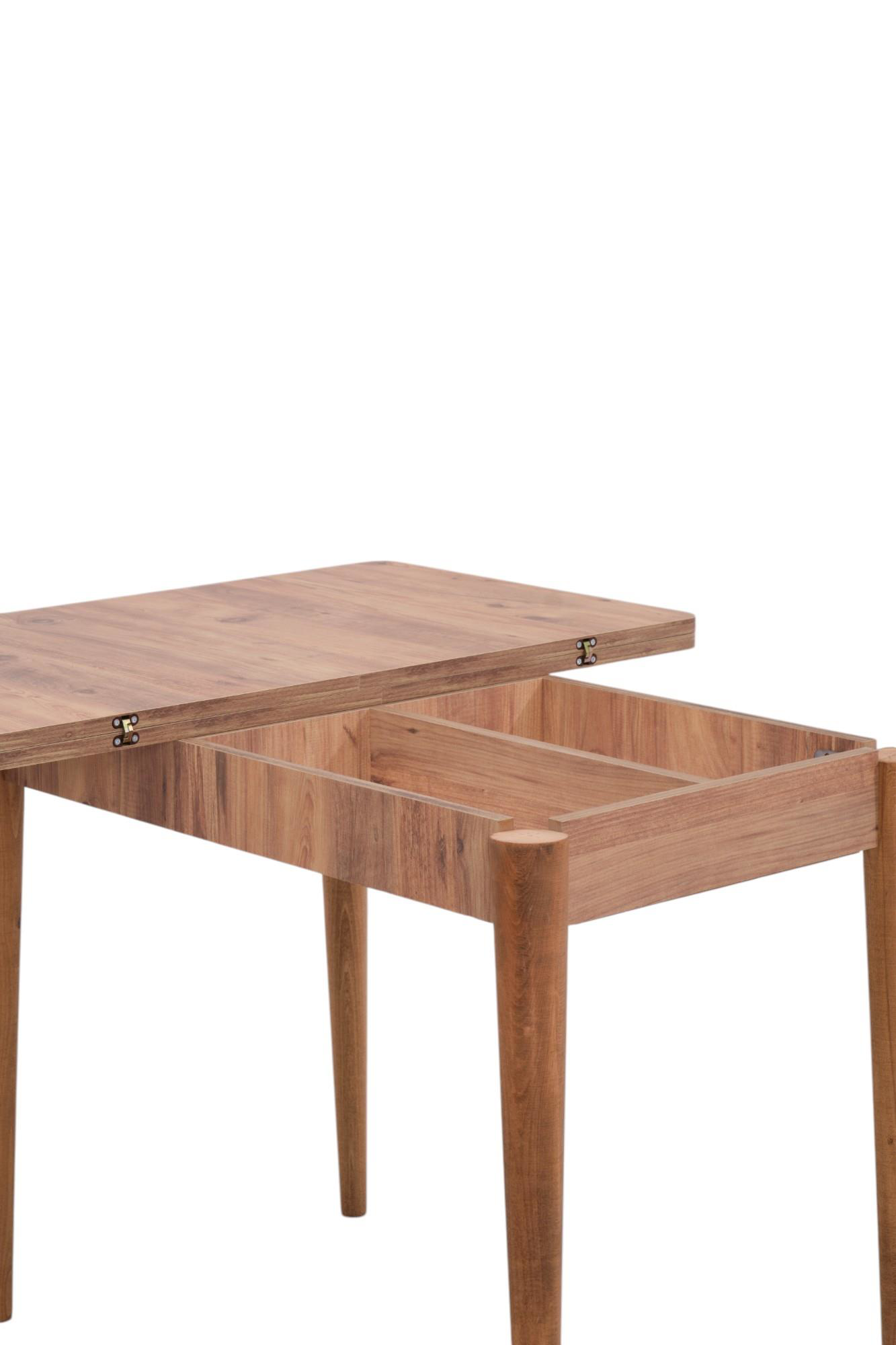Erezogullari Mobilya Damla Hilal Mdf Mutfak Masa Sandalye Takimi 60X100cm