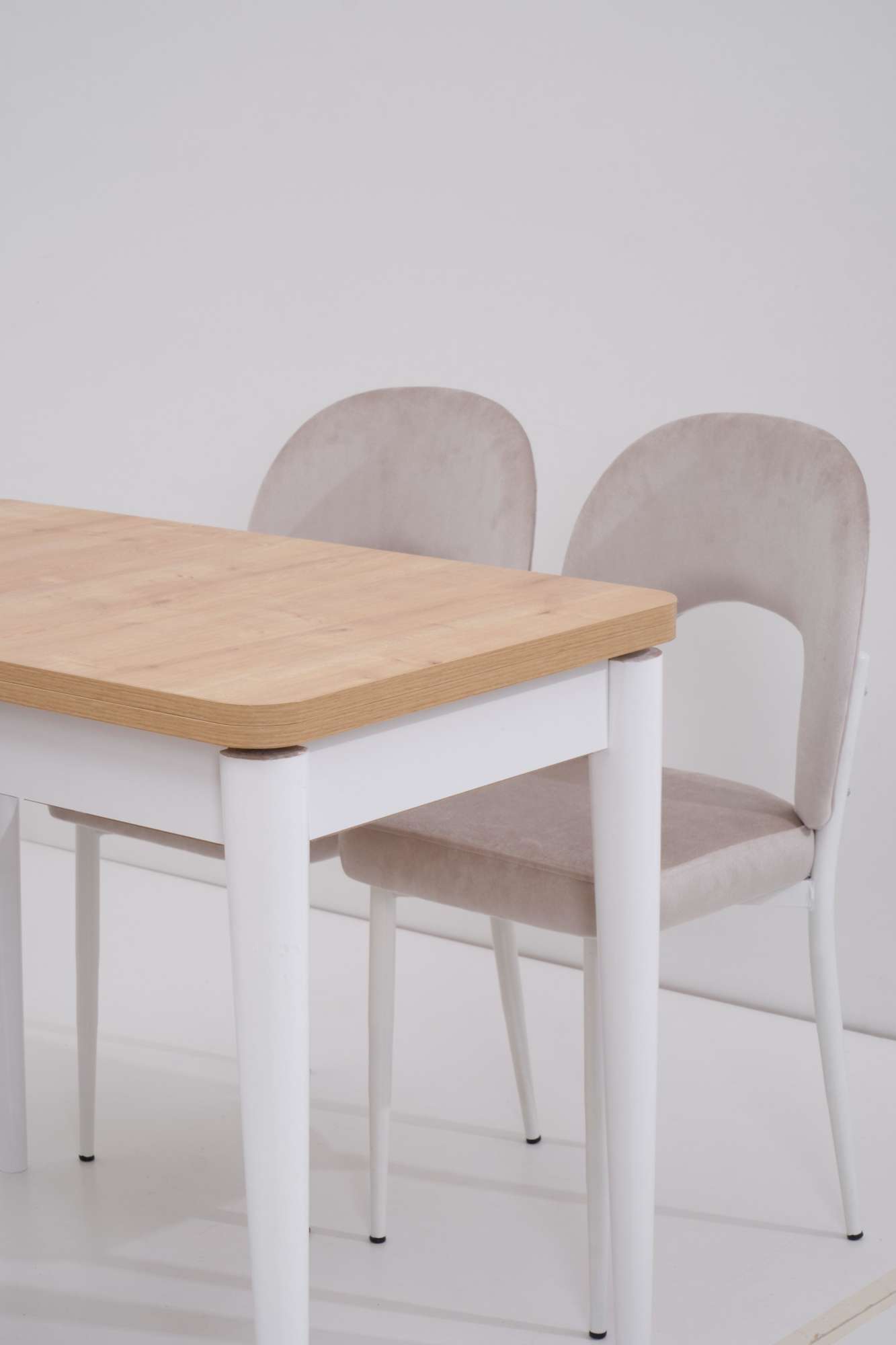Erezogullari Mobilya Damla Hilal Mdf Mutfak Masa Sandalye Takimi 60X100cm