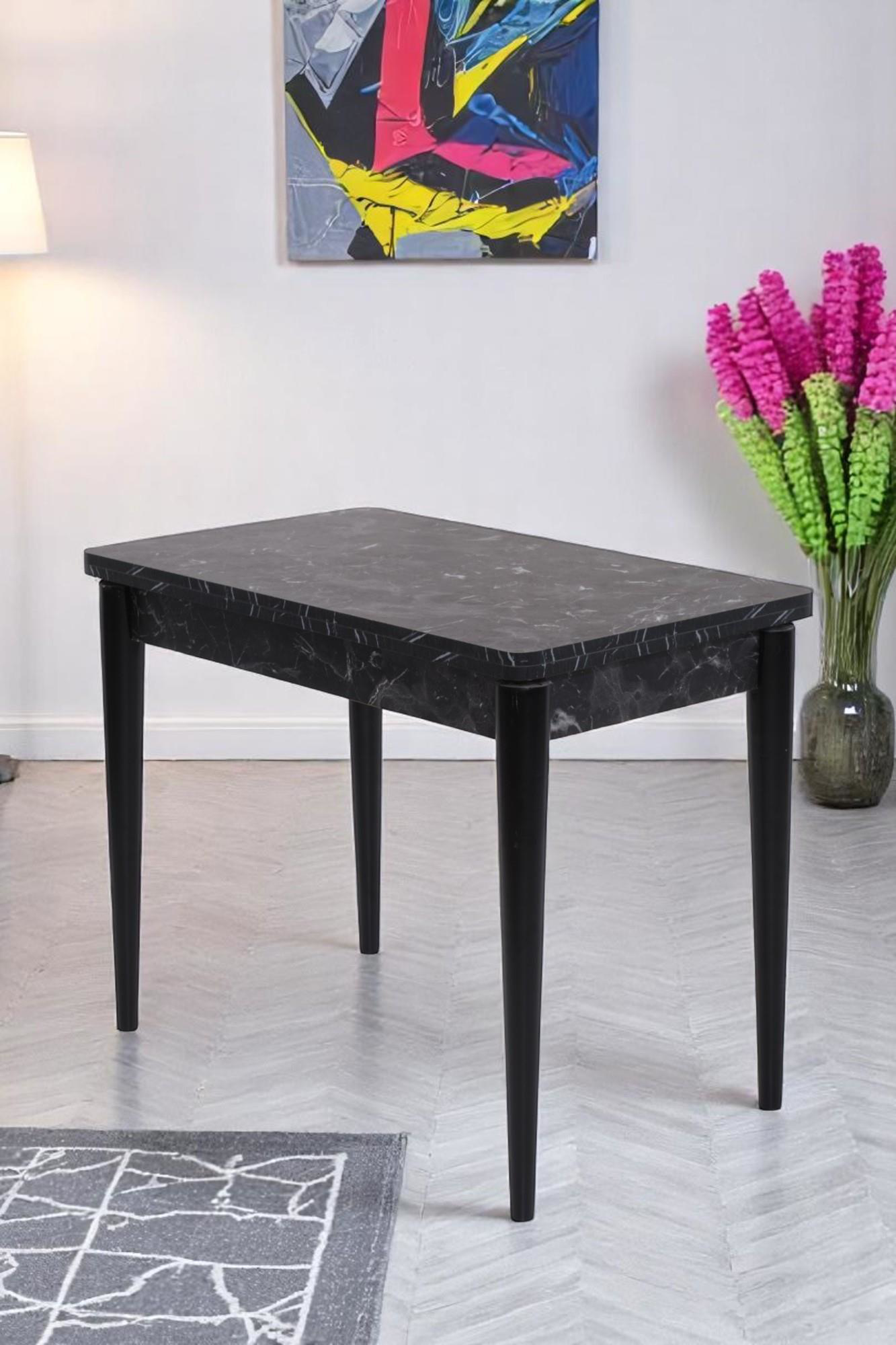 Erezogullari Mobilya Damla Hilal Mdf Mutfak Masa Sandalye Takimi 60X100cm