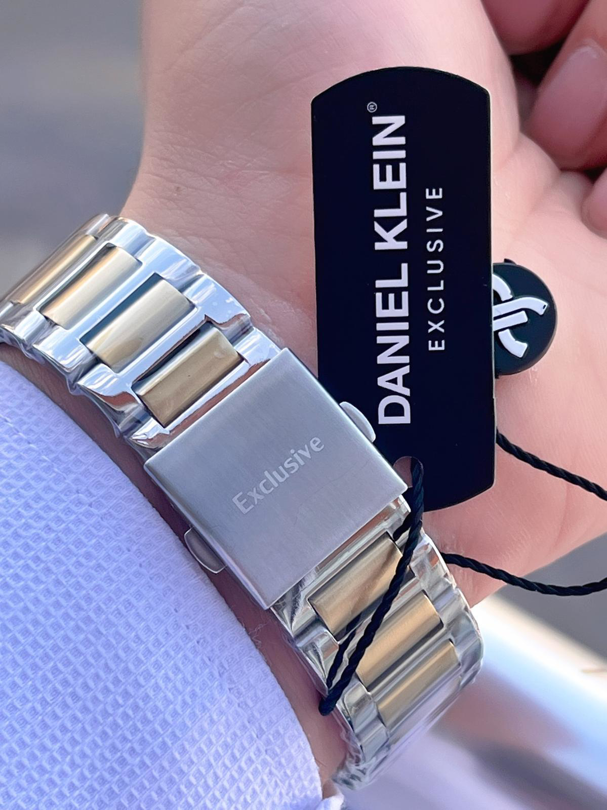 Daniel Klein Çelik Kordon Kronometreli Kadran Tasarımı 3 Atm Suya