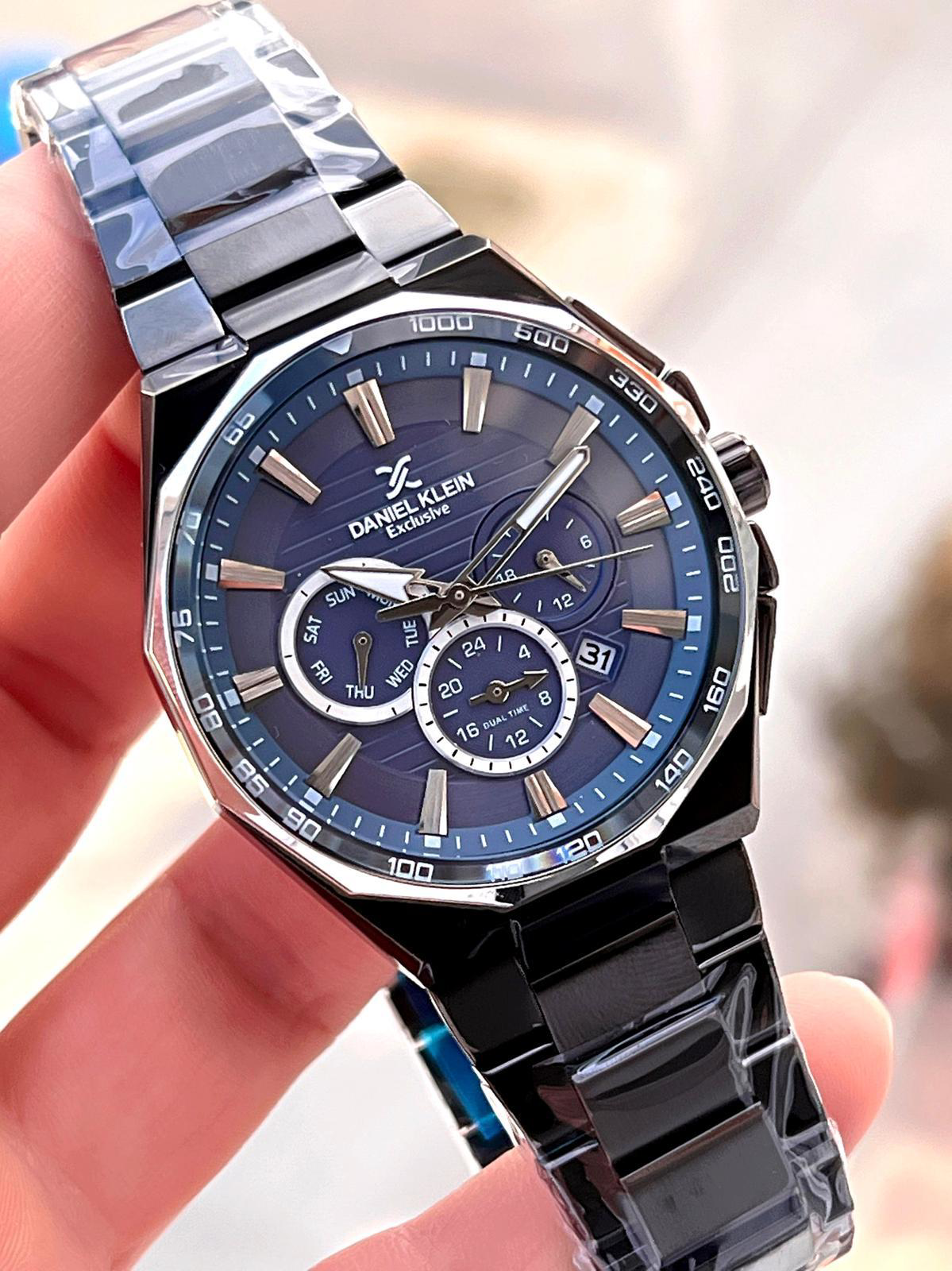 Daniel Klein Çelik Kordon Çelik Takı Seti Hediyeli 2 Yıl Garantil