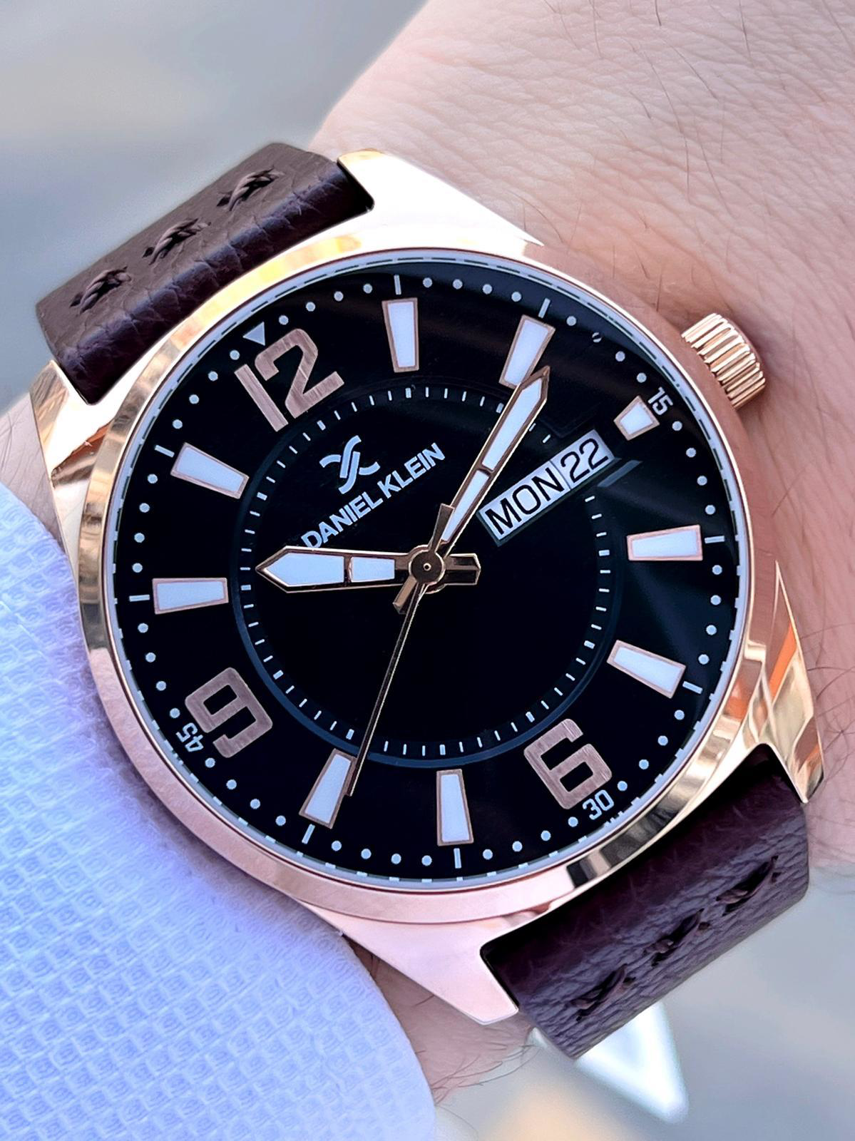 Daniel Klein Deri Kordon 3 Atm Suya Dayanıklı Nişan Ve Damat İçin