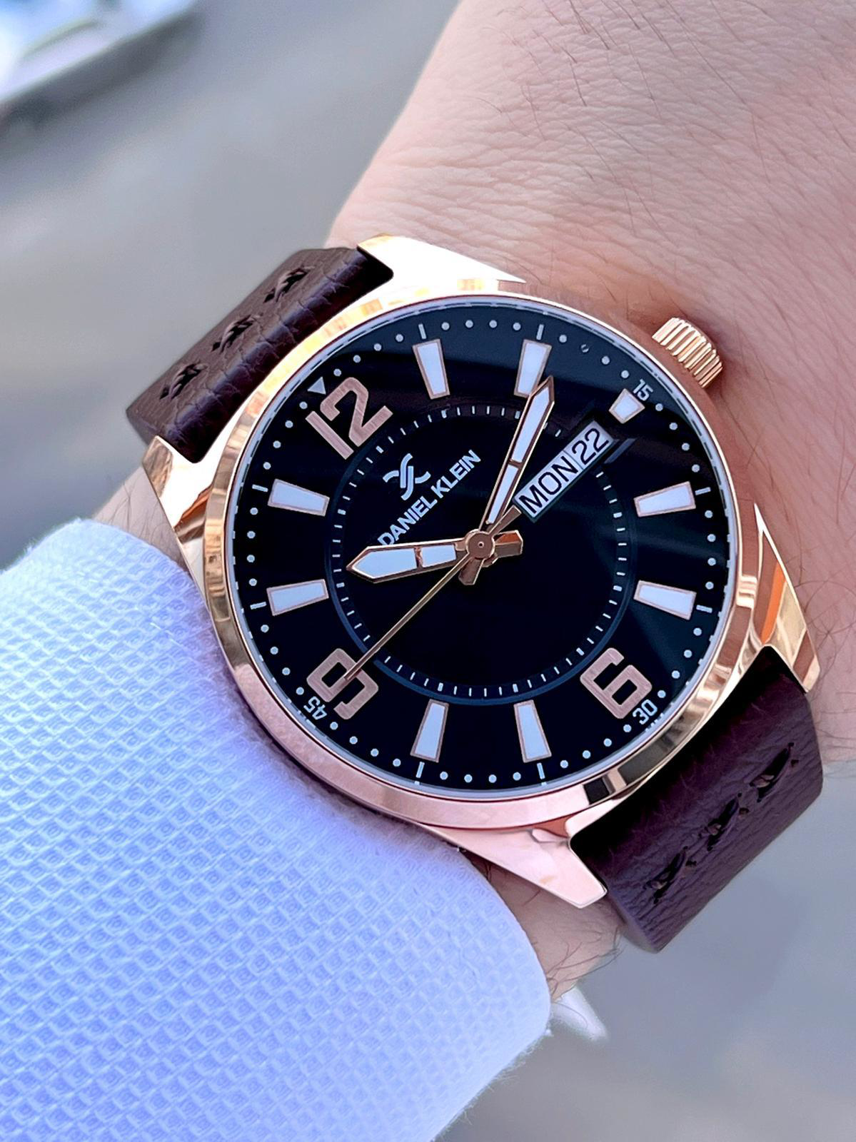 Daniel Klein Deri Kordon 3 Atm Suya Dayanıklı Nişan Ve Damat İçin