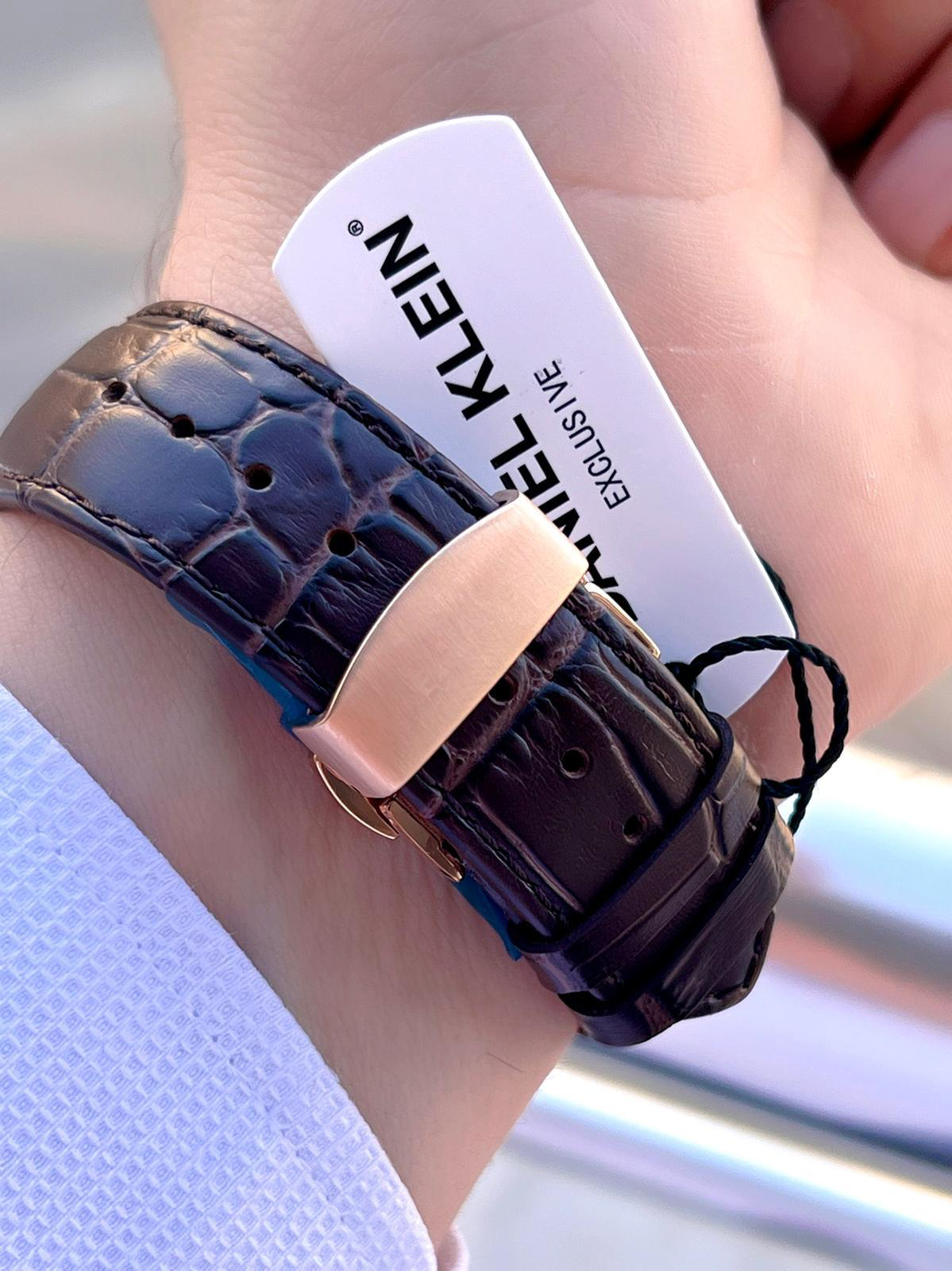 Daniel Klein Deri Kordon İç Kadran Fonksiyonları Aktif 3 Atm Suya