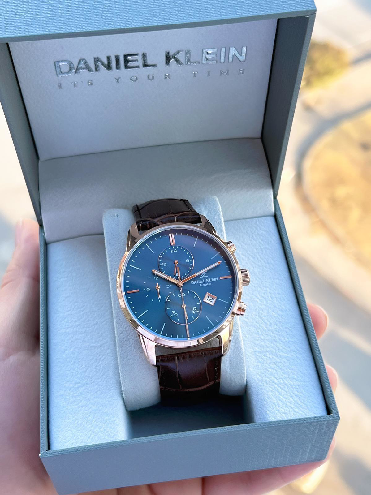 Daniel Klein Deri Kordon 3 Atm İç Göstergeler Aktif Nişan Ve Dama Daniel Klein Deri Kordon 3 Atm İç Göstergeler Aktif Nişan Ve Dama