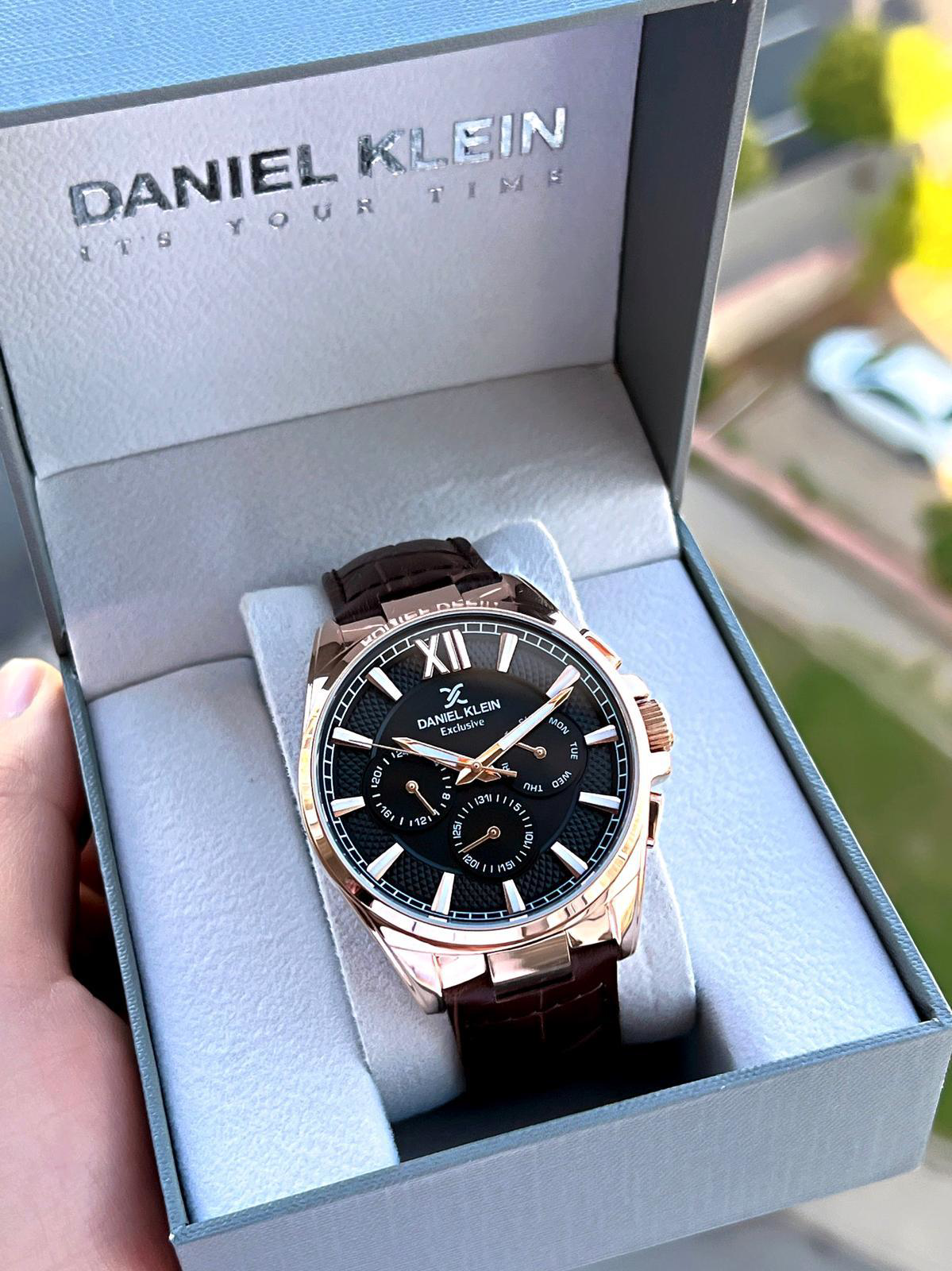 Daniel Klein Deri Kordon 30 Mt Suya Dayanıklı İç Göstergeler Akti