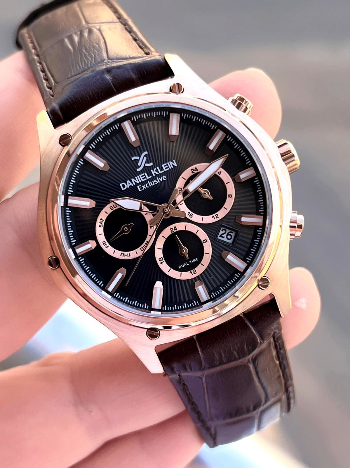 Daniel Klein Deri Kordon İç Kadran Fonksiyonları Aktif 3 Atm Suya