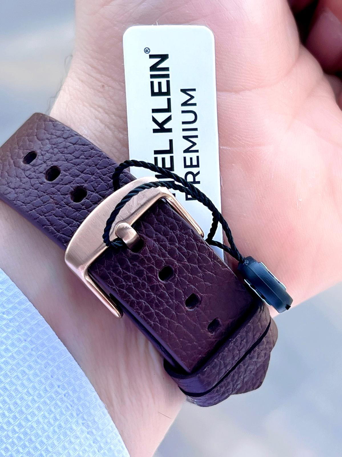 Daniel Klein Deri Kordon 3 Atm Suya Dayanıklı Nişan Ve Damat İçin