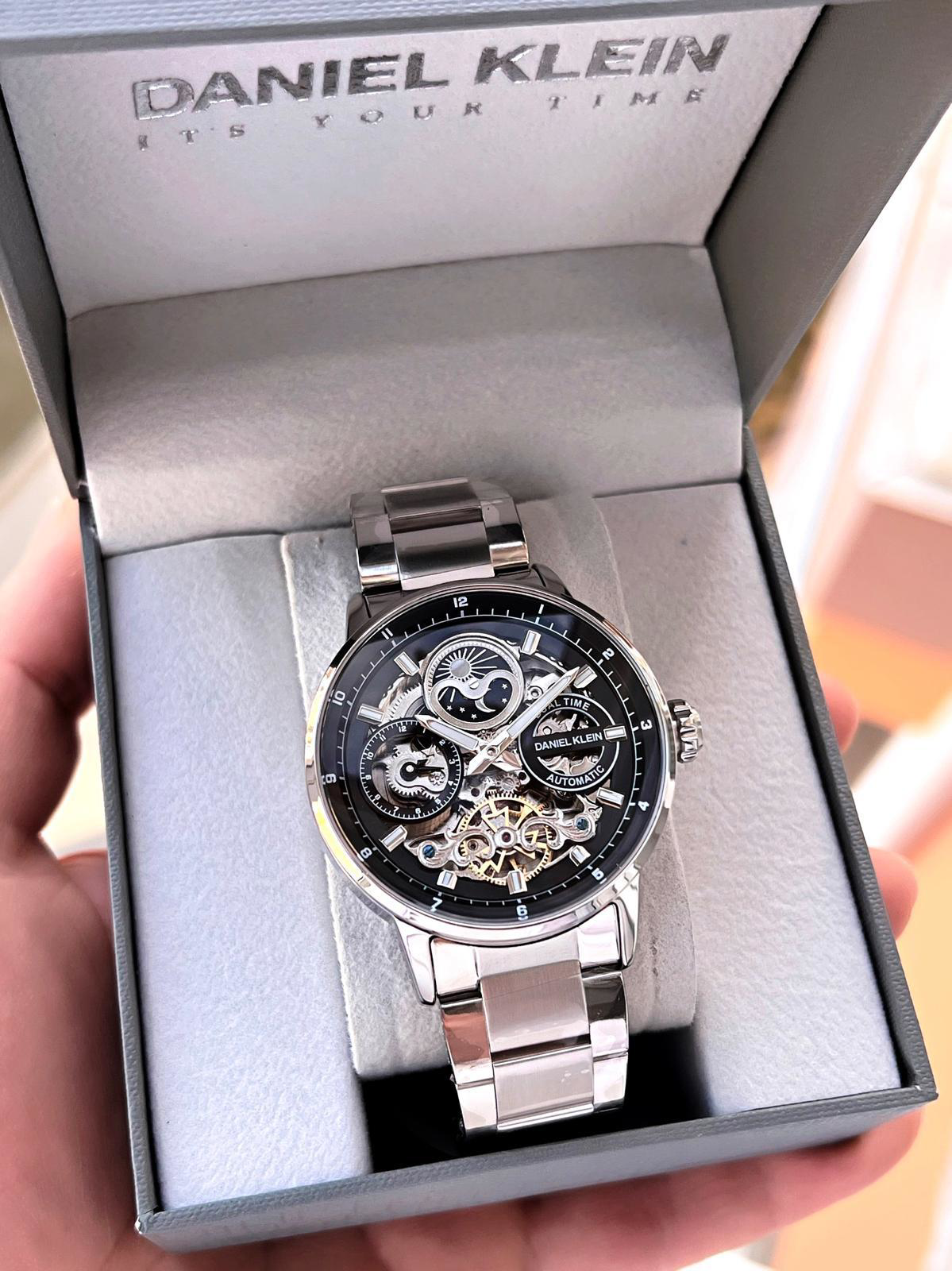 Daniel Klein Otomatik&Kurmalı Ay Ve Güneş Kadran Dual Time Özelik