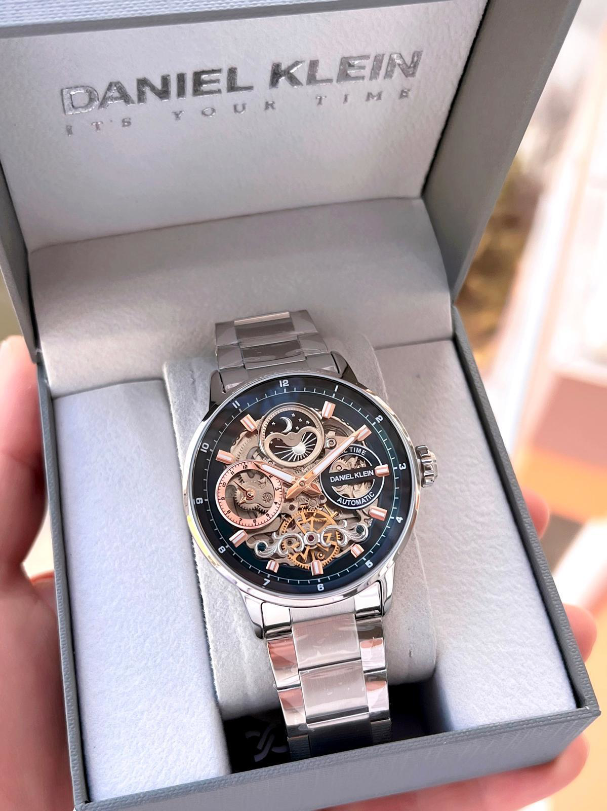 Daniel Klein Otomatik&Kurmalı Ay Ve Güneş Kadran Dual Time Özelik
