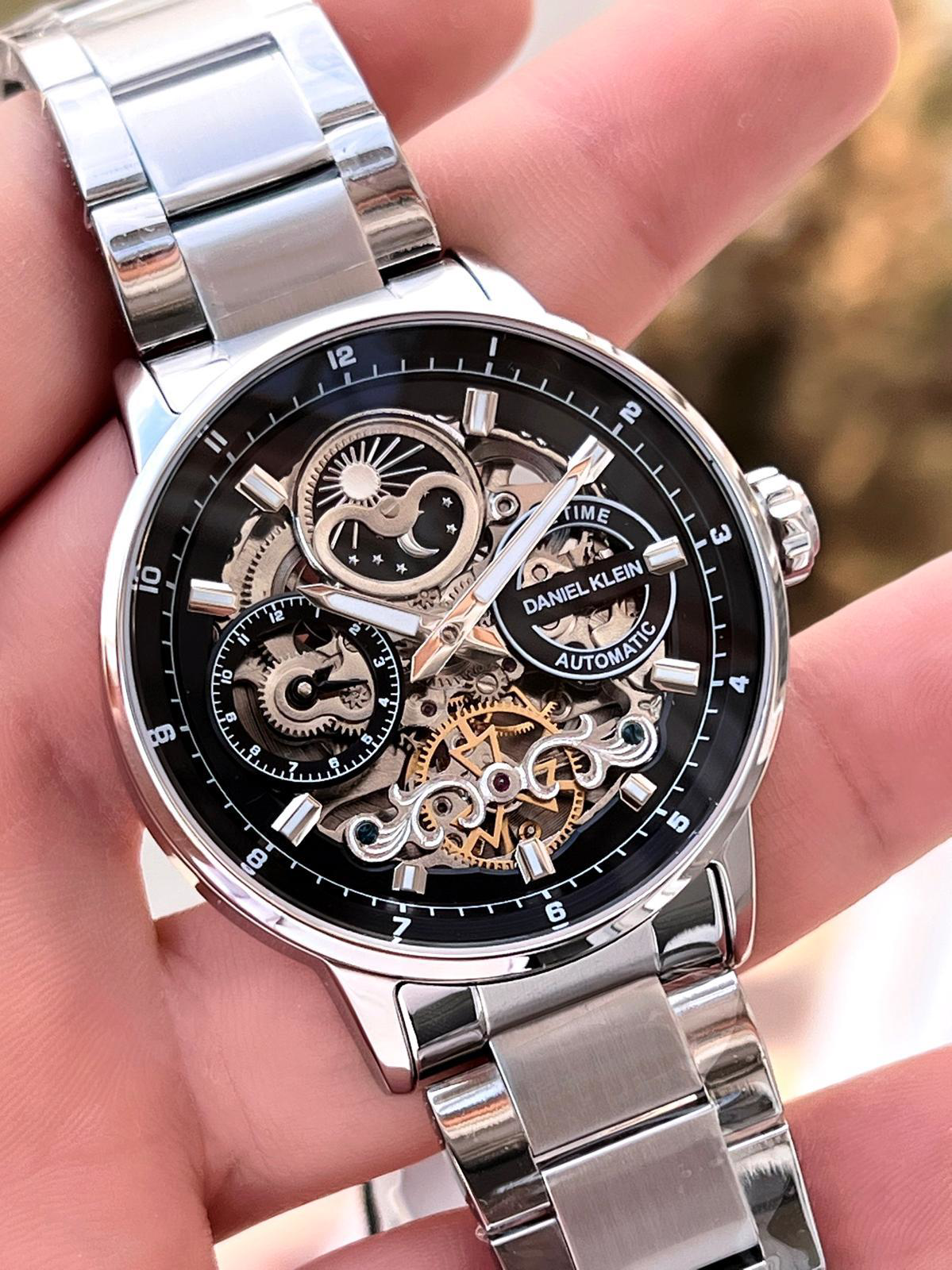 Daniel Klein Otomatik&Kurmalı Ay Ve Güneş Kadran Dual Time Özelik