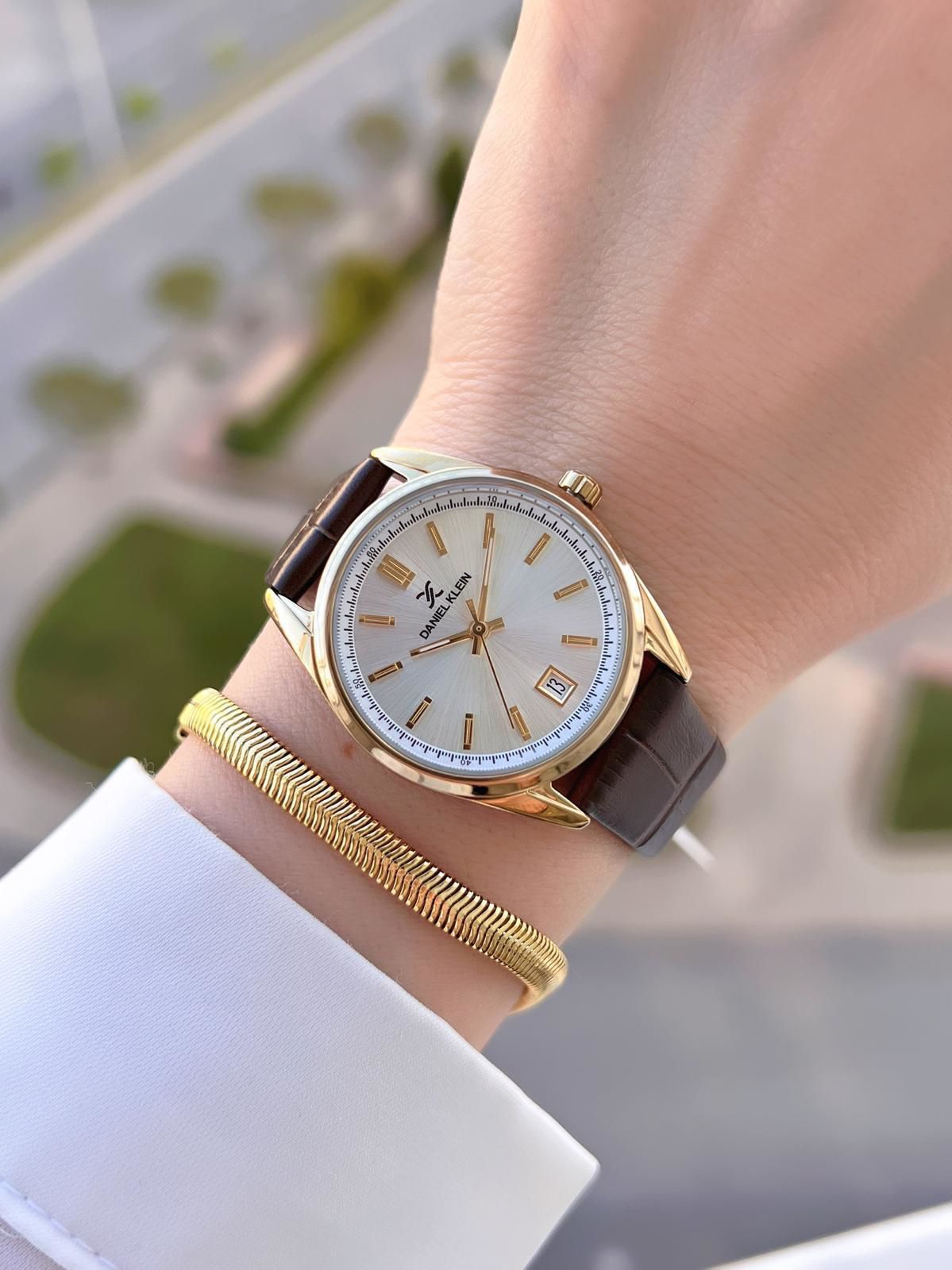 Daniel Klein Retro Vintage Seri Deri Kordon Suya Dayanıklı Kadın Daniel Klein Retro Vintage Seri Deri Kordon Suya Dayanıklı Kadın
