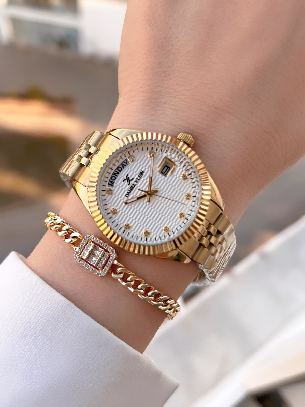 Daniel Klein Rlx Kasa Takvimli Kadran Çelik Kordon 2 Yıl Garantil