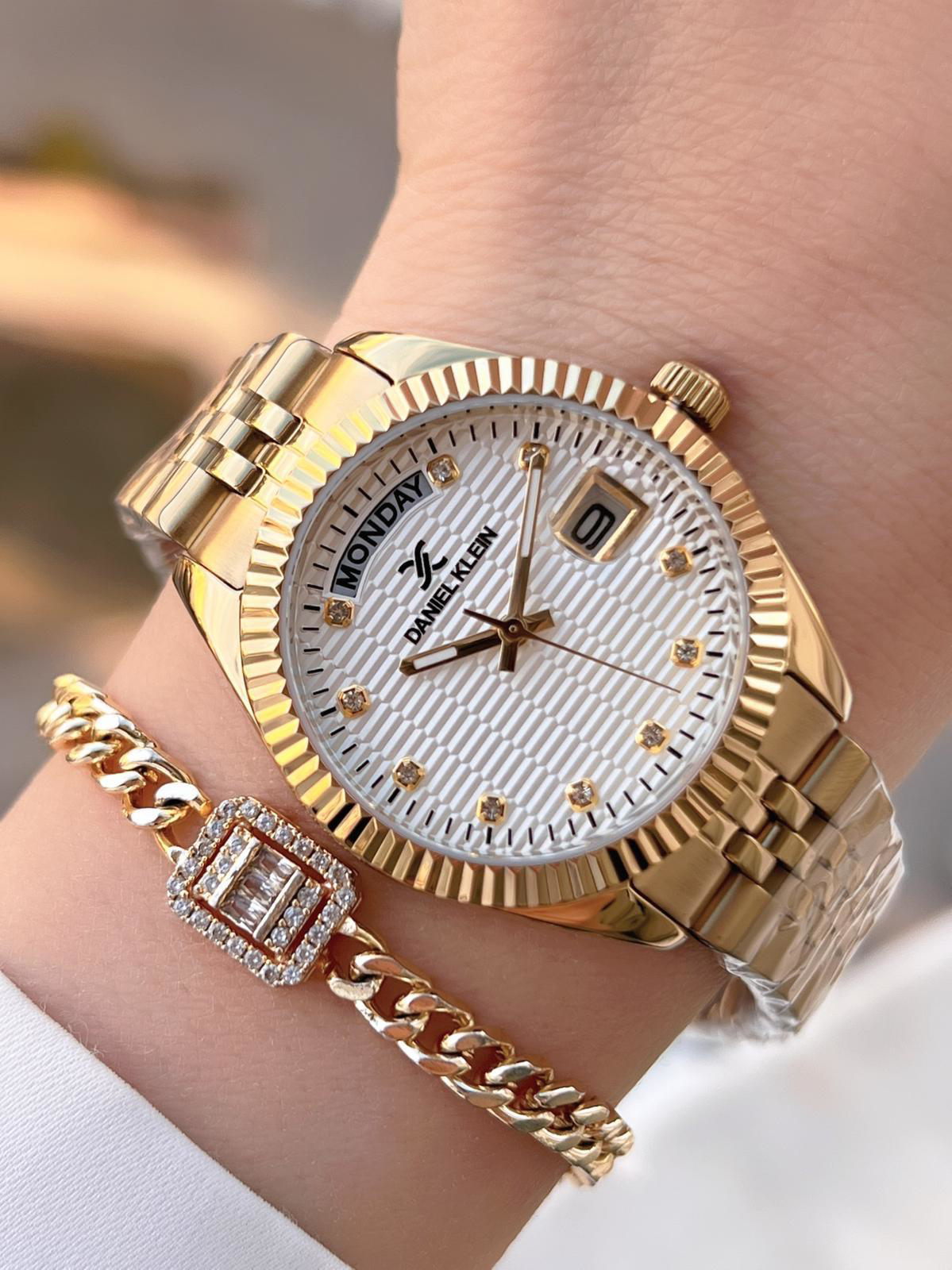 Daniel Klein Rlx Kasa Takvimli Kadran Çelik Kordon 2 Yıl Garantil