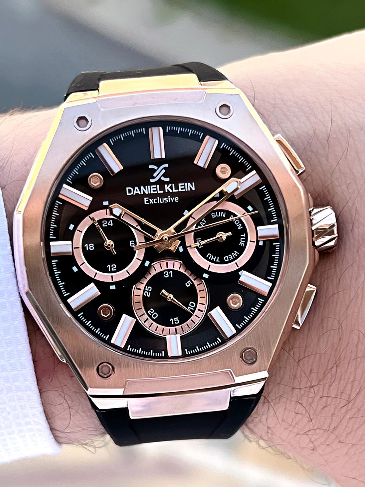 Daniel Klein Silikon Kordon Erkek Kol Saati İç Fonksiyonları Akti