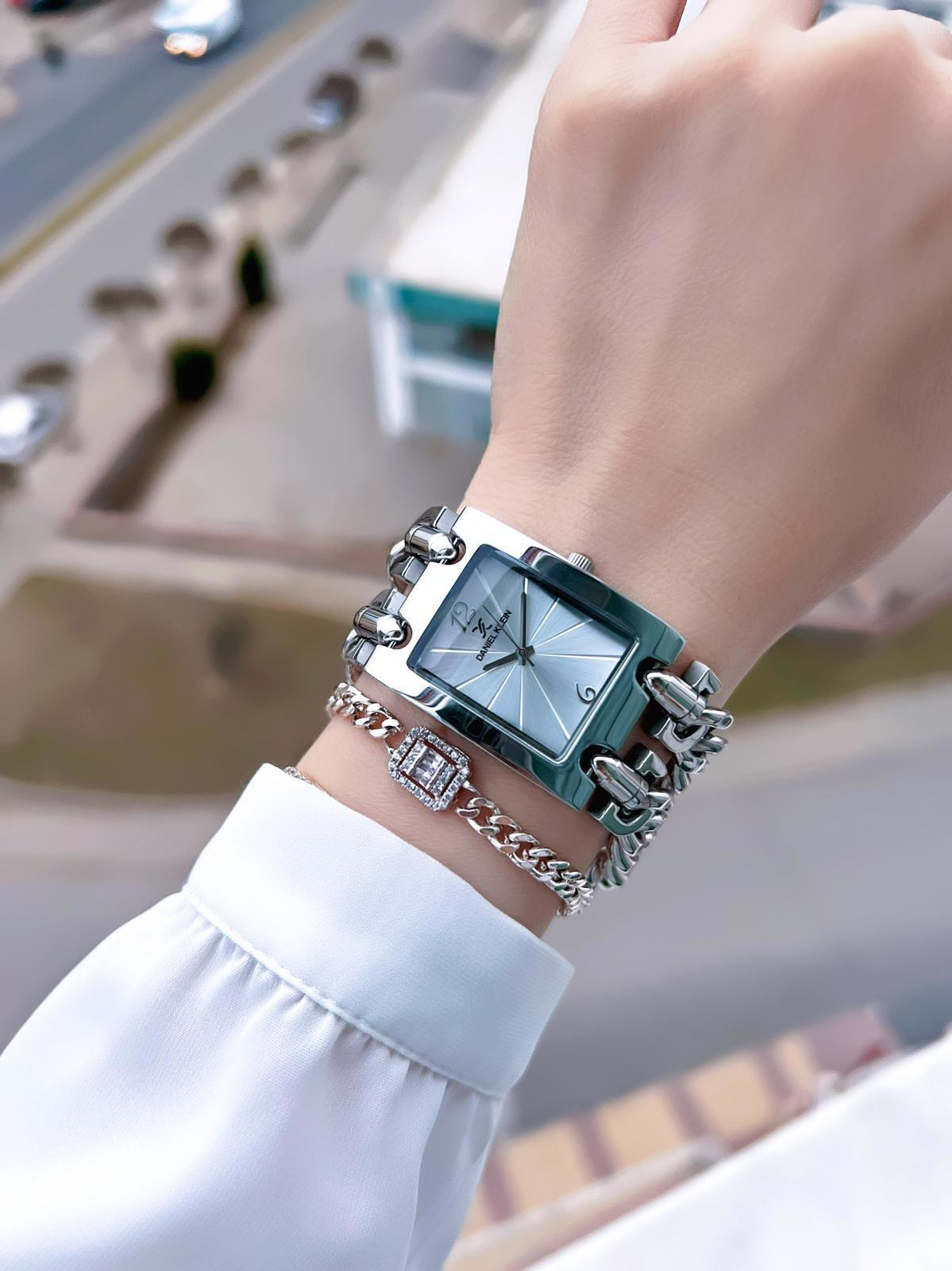 Daniel Klein Spor Zincir Kordon Köşeli Seri 2 Yıl Garantili Kadın