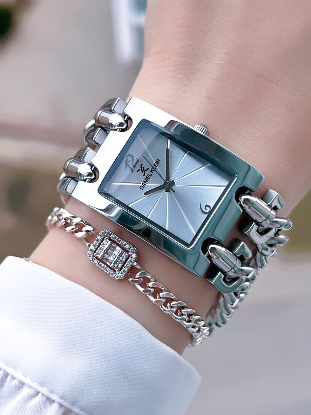 Daniel Klein Spor Zincir Kordon Köşeli Seri 2 Yıl Garantili Kadın