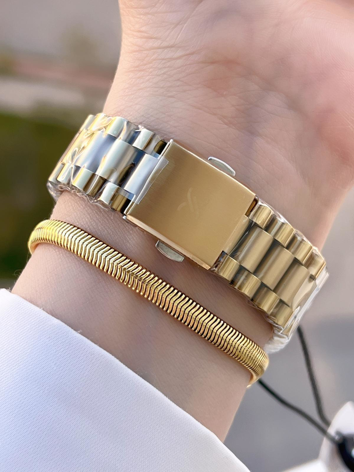 Daniel Klein Taşlı Ve Takvimli Kadran Çelik Kordon 2 Yıl Garantil