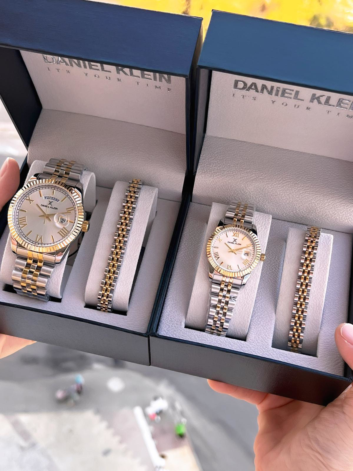 Daniel Klein Vip Seri Çelik Kordon Ve Çelik Bileklik Hediyeli 2 Y