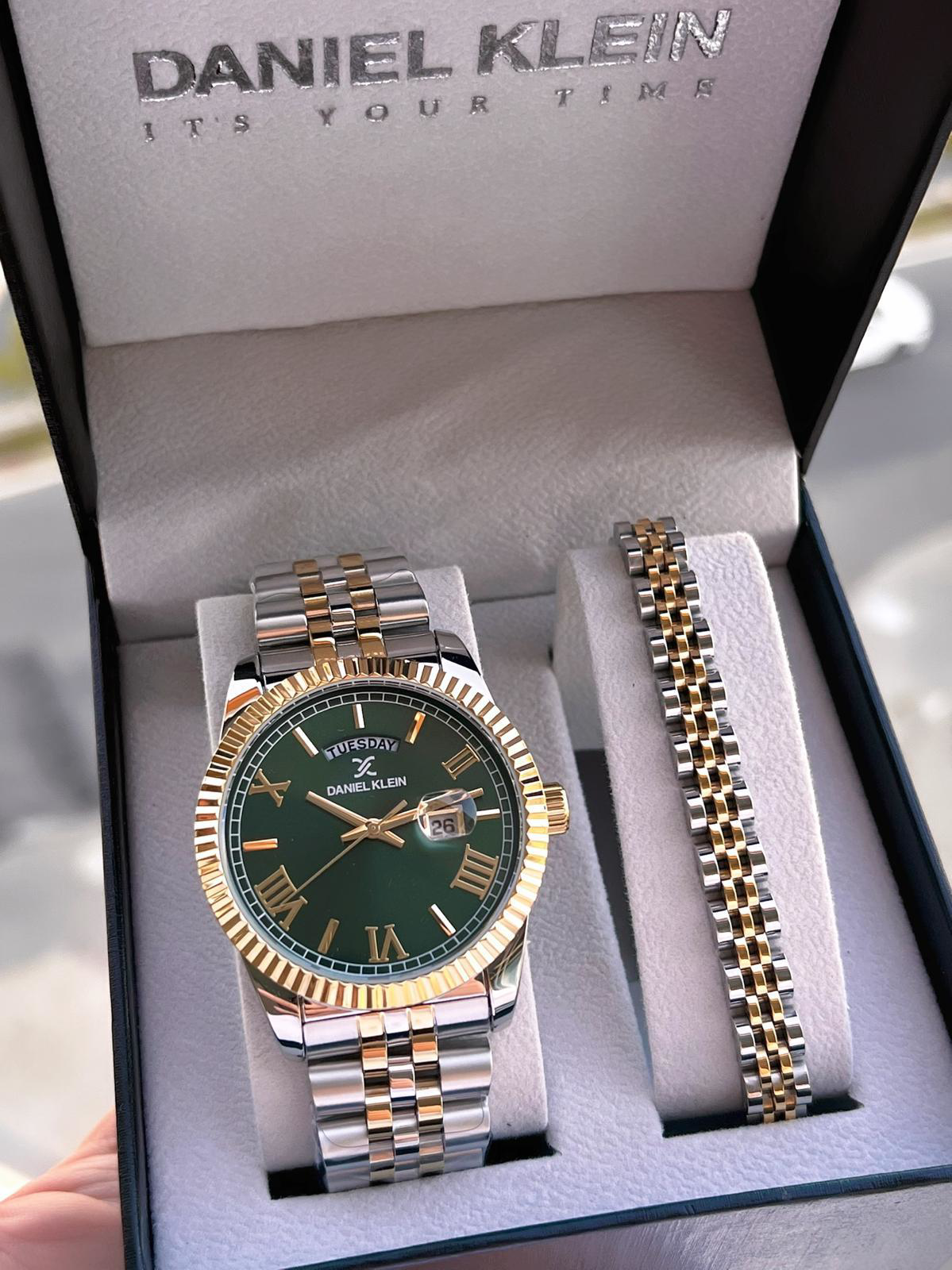 Daniel Klein Vip Seri Çelik Kordon Ve Çelik Bileklik Hediyeli 2 Y