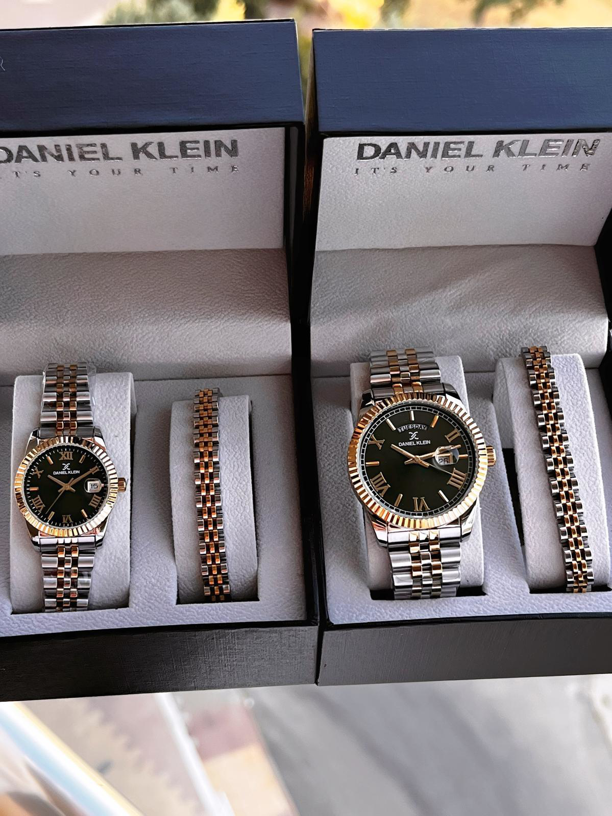 Daniel Klein Vip Seri Çelik Kordon Ve Çelik Bileklik Hediyeli 2 Y