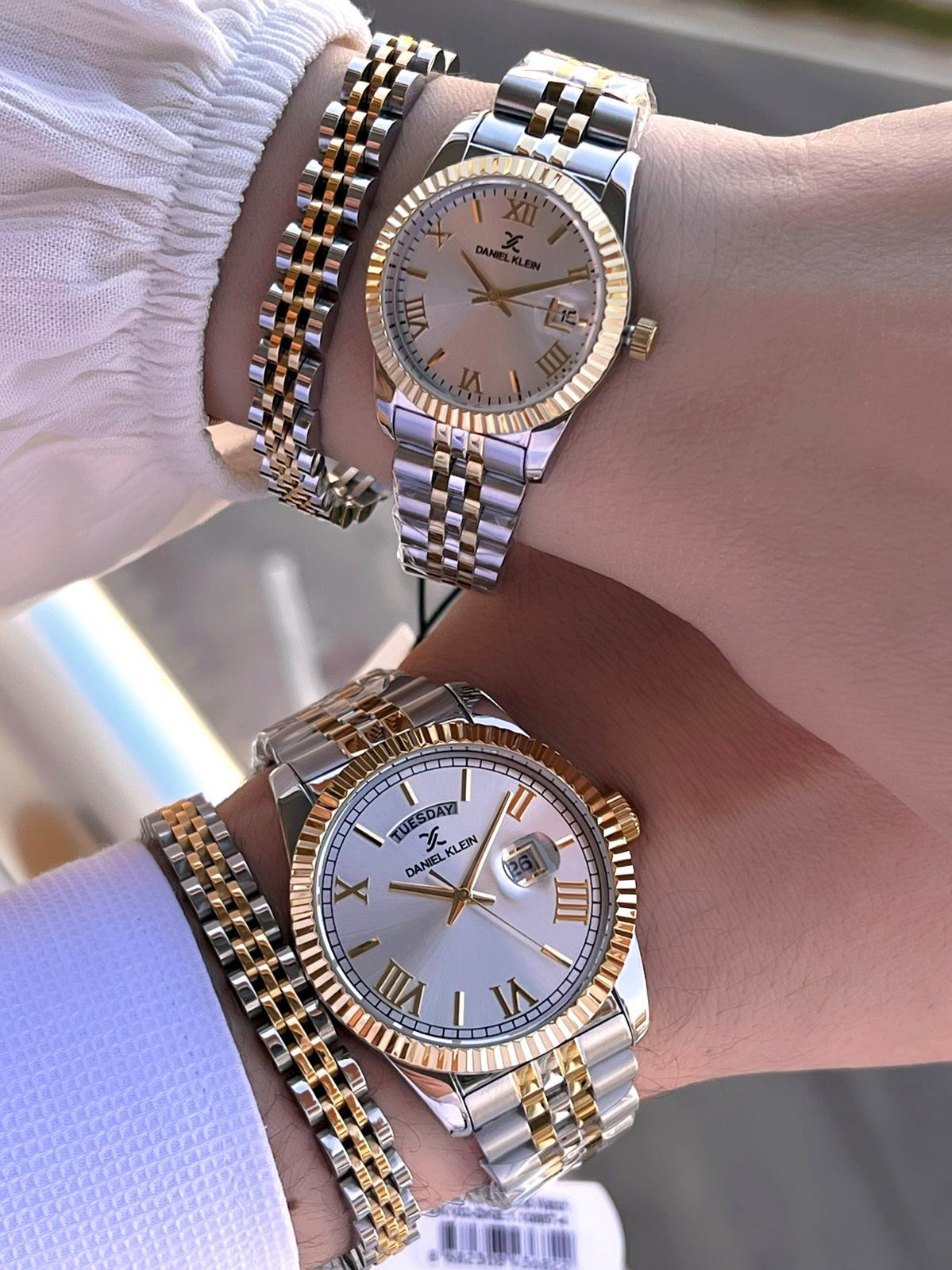 Daniel Klein Vip Seri Çelik Kordon Ve Çelik Bileklik Hediyeli 2 Y