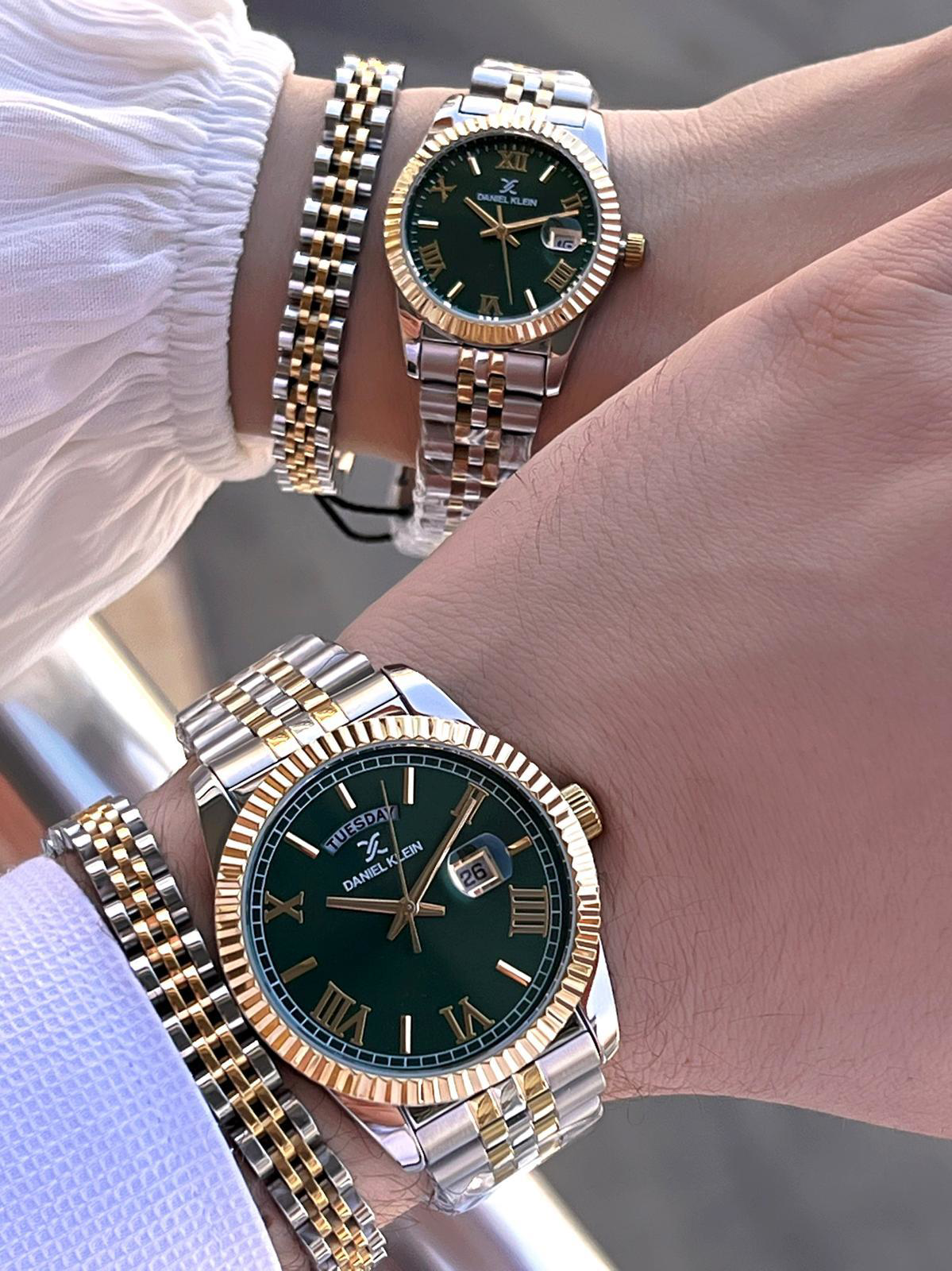 Daniel Klein Vip Seri Çelik Kordon Ve Çelik Bileklik Hediyeli 2 Y