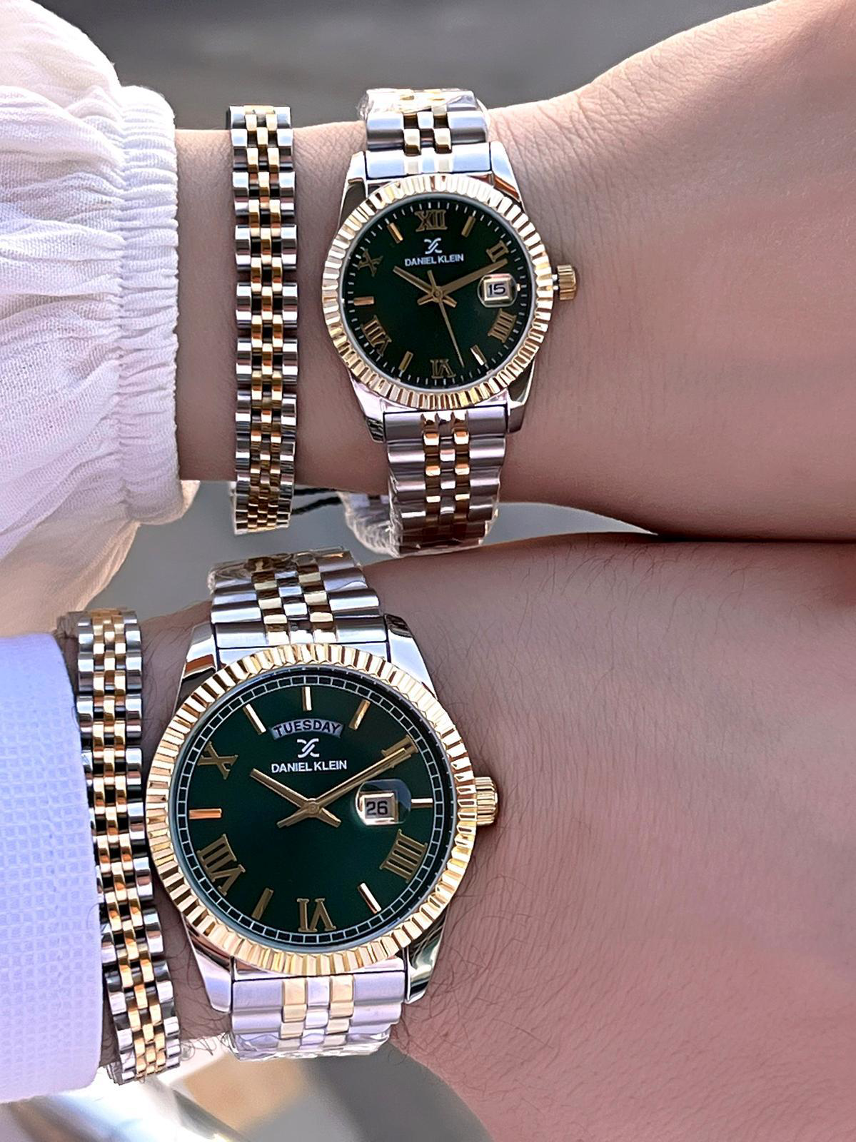 Daniel Klein Vip Seri Çelik Kordon Ve Çelik Bileklik Hediyeli 2 Y