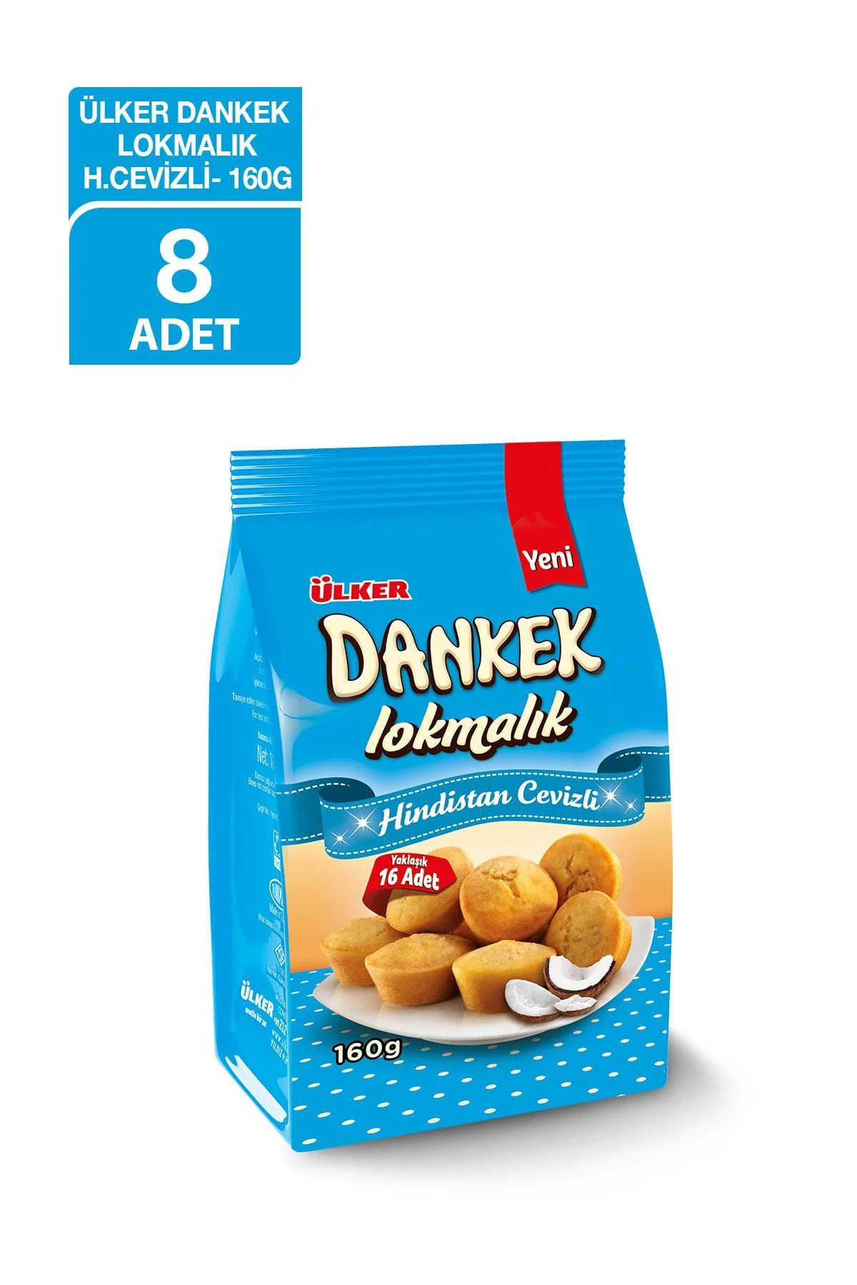 Dankek Lokmalık H.Cevizli 8 Adet
