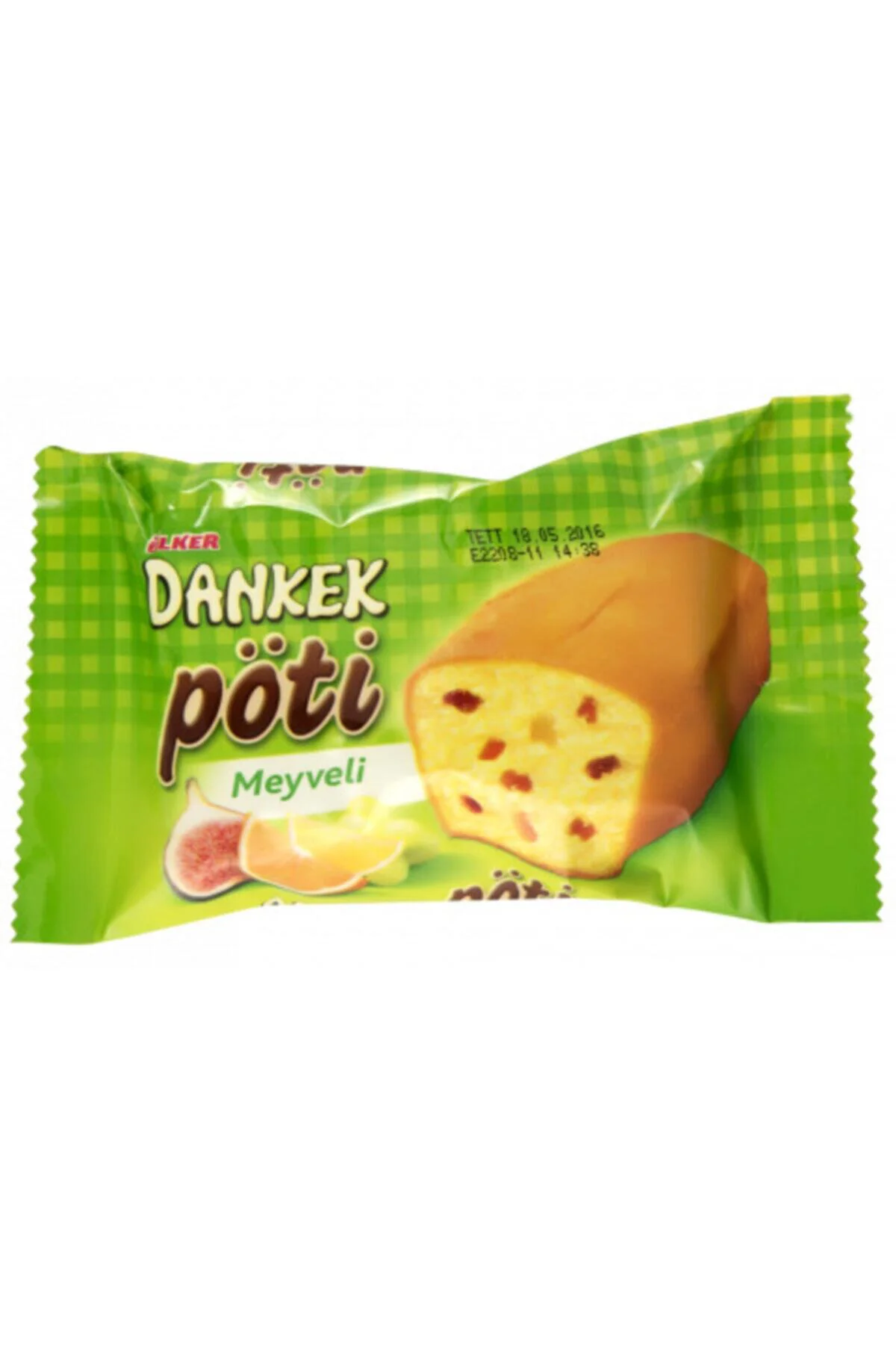 DANKEK PÖTİ MEYVELİ KEK 35 GR ( 24 ADET )
