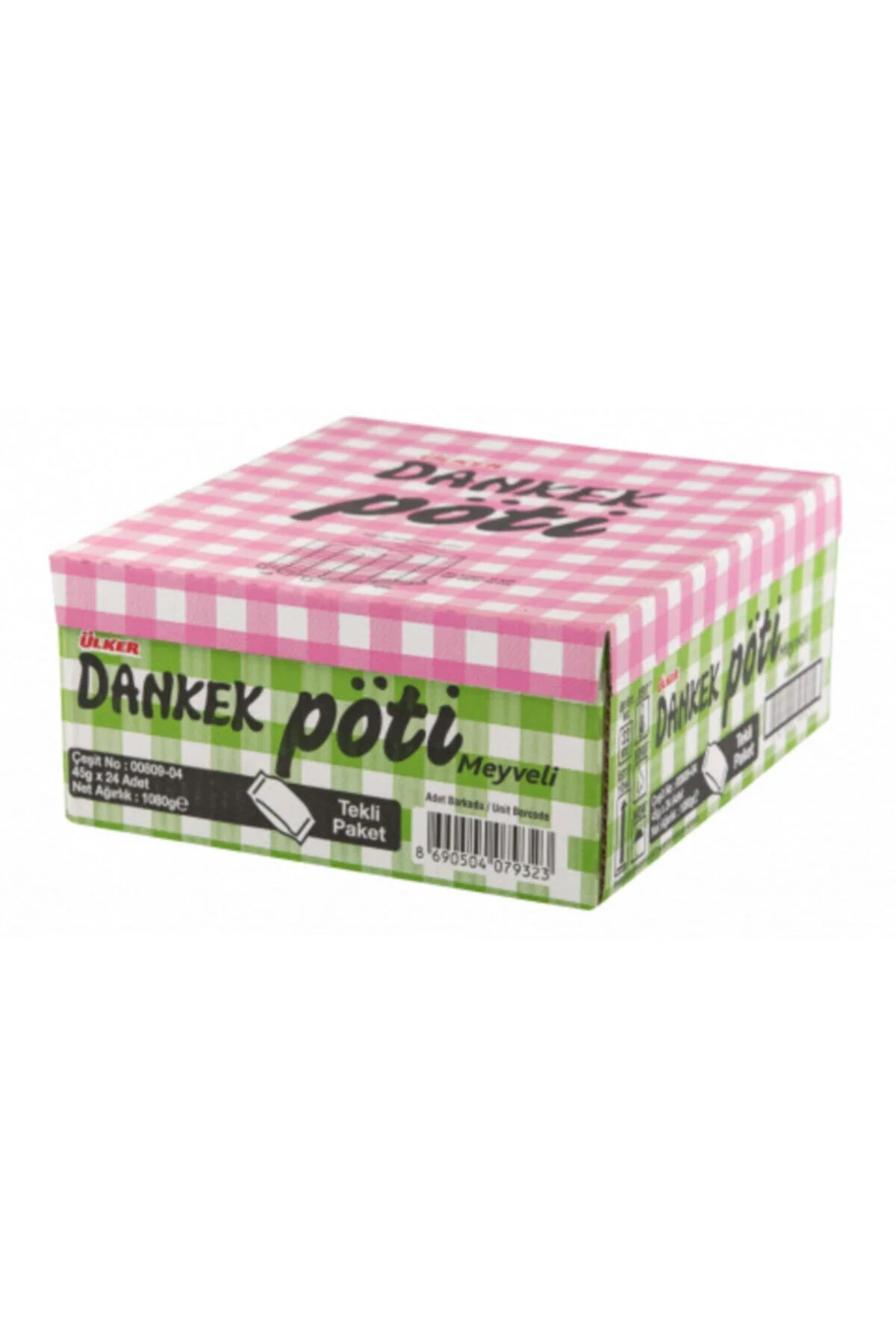 DANKEK PÖTİ MEYVELİ KEK 35 GR ( 24 ADET )